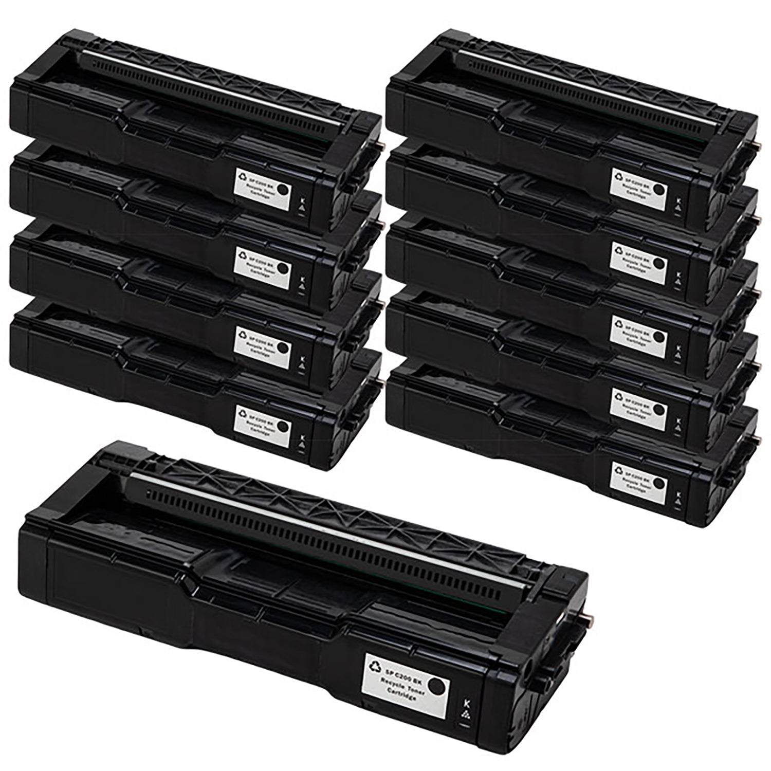 リコー用 SP C200 リサイクルトナー ブラック