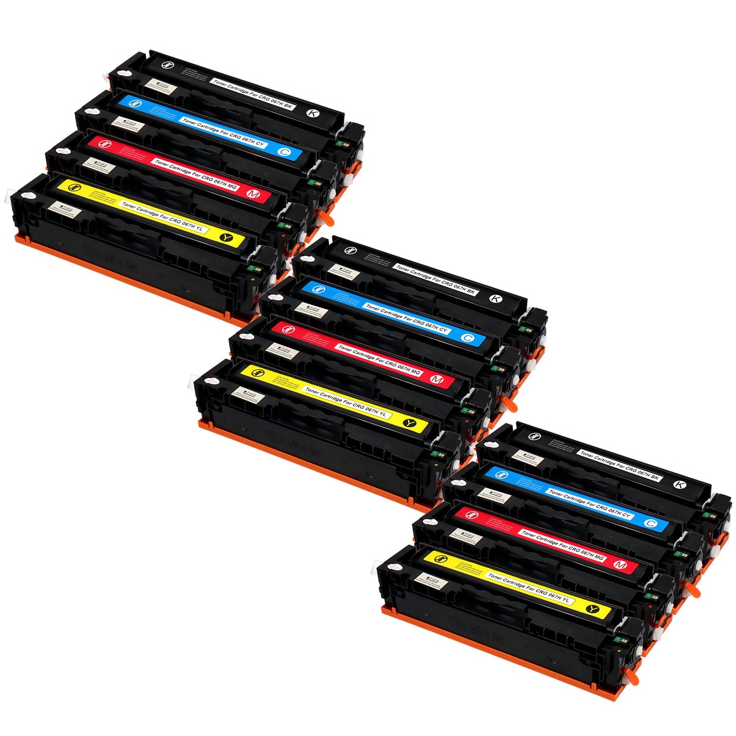 キヤノン用 CRG-067 互換トナー 4色セット 大容量 - インクのチップス本店