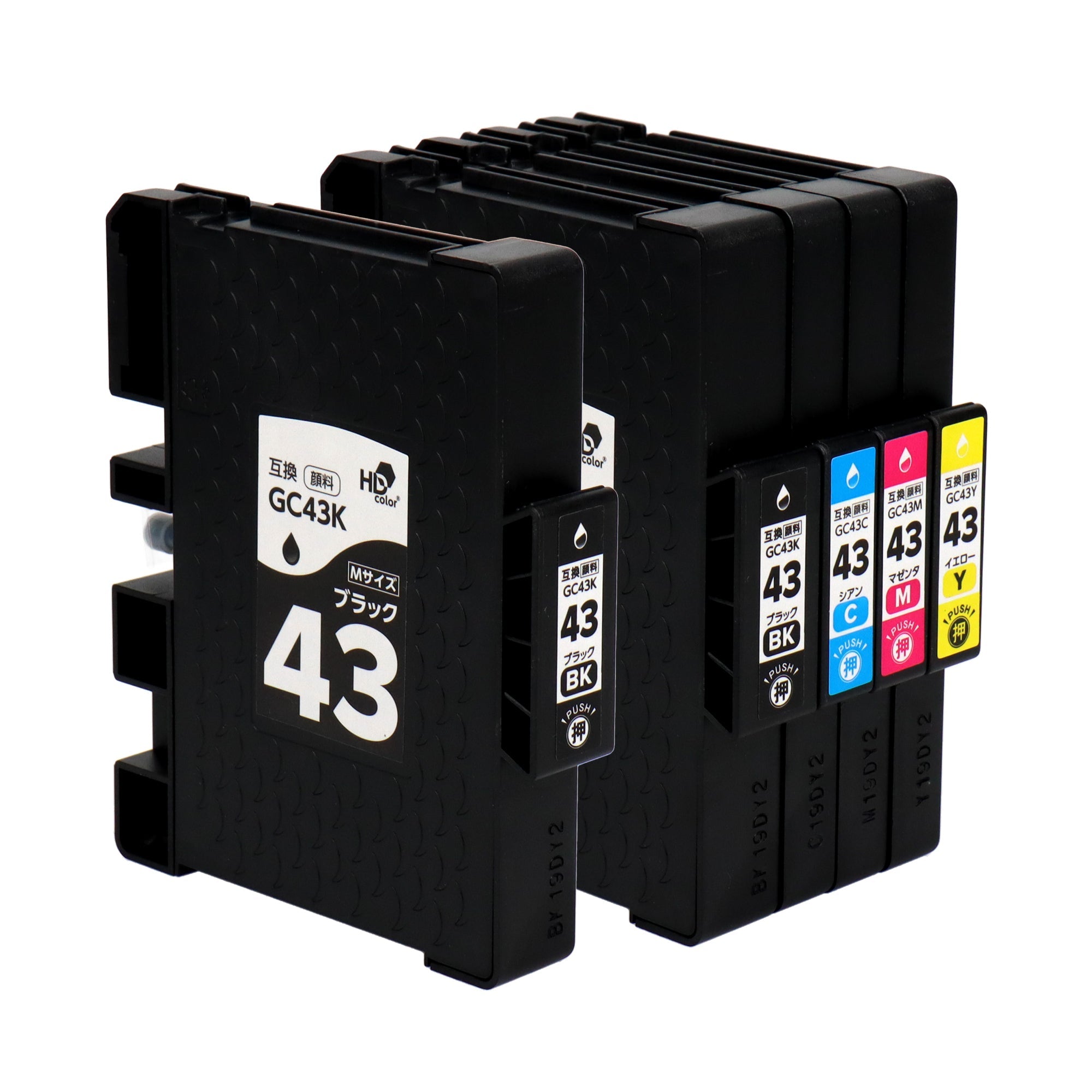 リコー用 GC43 互換インク 4色セット Mサイズ