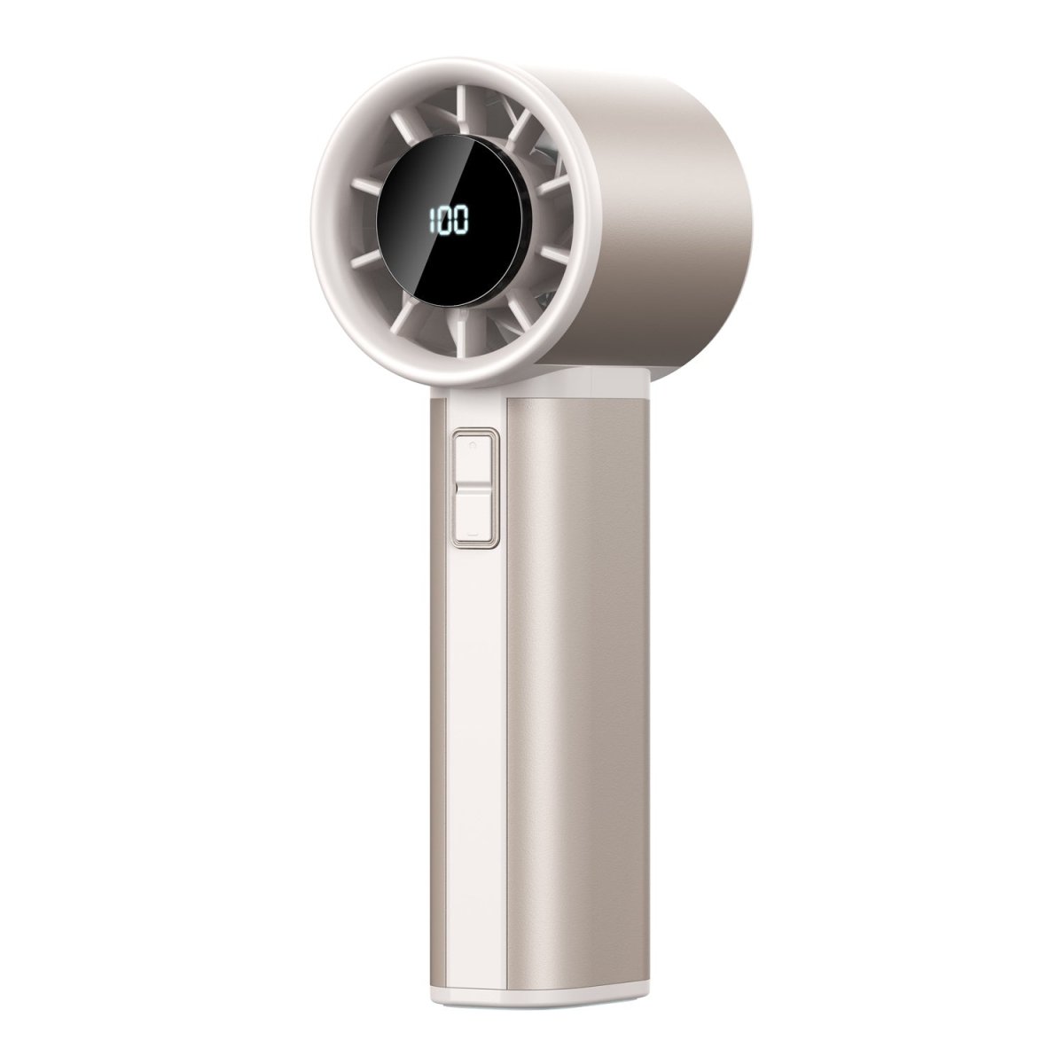 超高速ハンディファン 100段階の無段階風量コントロール 大容量バッテリー搭載