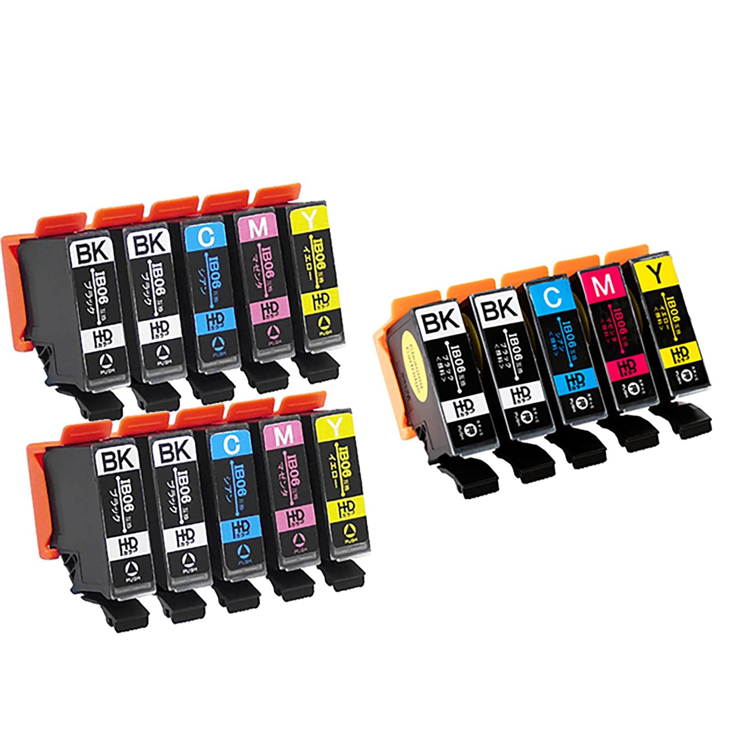 エプソン用 IB06CL5A (メガネ) 互換インクと洗浄カートリッジのセット