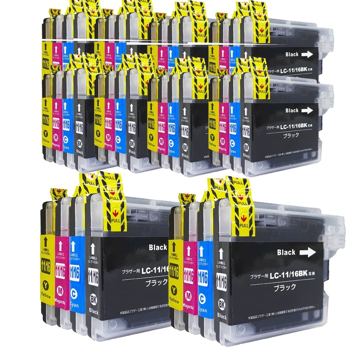ブラザー用 LC11 - 4PK(LC16 - 4PK) 互換インク 4色セット