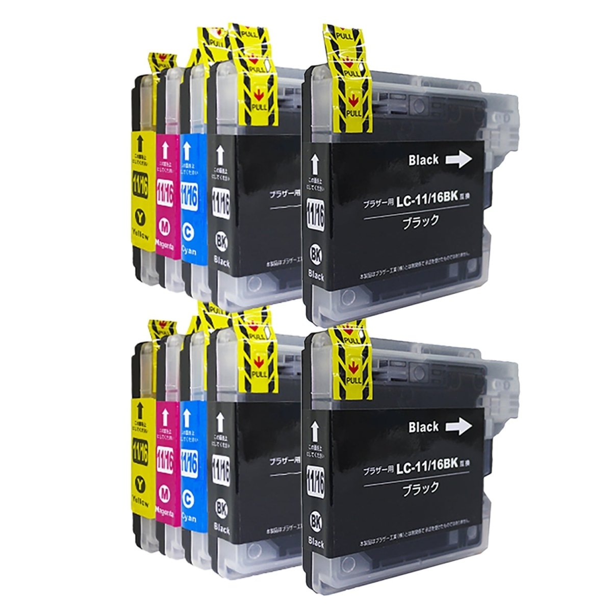ブラザー用 LC11 - 4PK(LC16 - 4PK) 互換インク 4色セット
