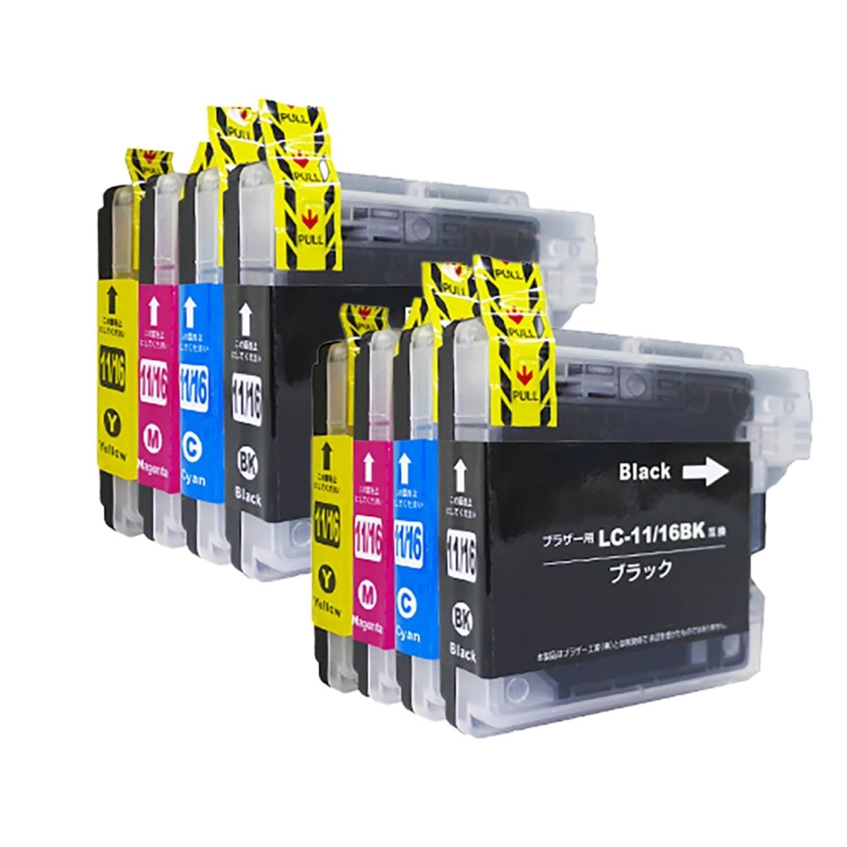 ブラザー用 LC11 - 4PK(LC16 - 4PK) 互換インク 4色セット