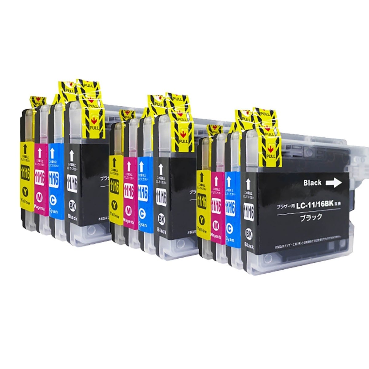 ブラザー用 LC11 - 4PK(LC16 - 4PK) 互換インク 4色セット