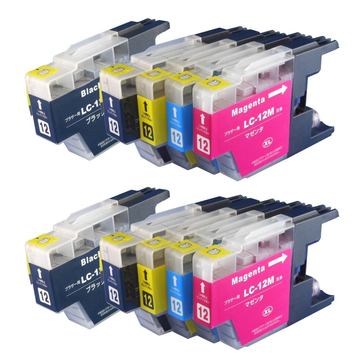 ブラザー用 LC12 - 4PK 互換インク 4色セット