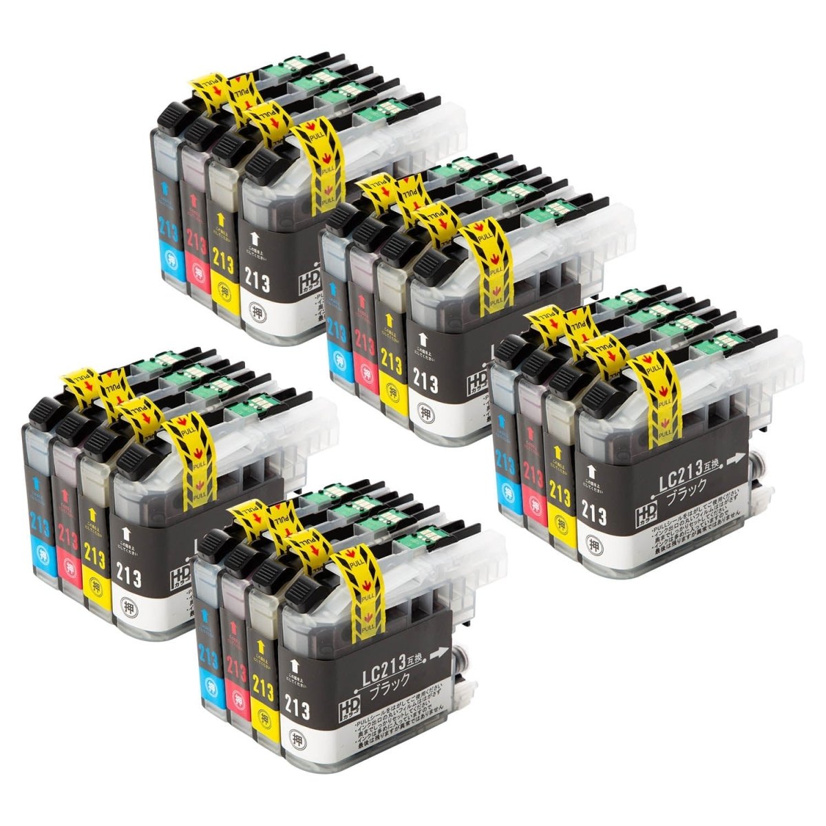 ブラザー用 LC213 - 4PK 互換インク 4色セット