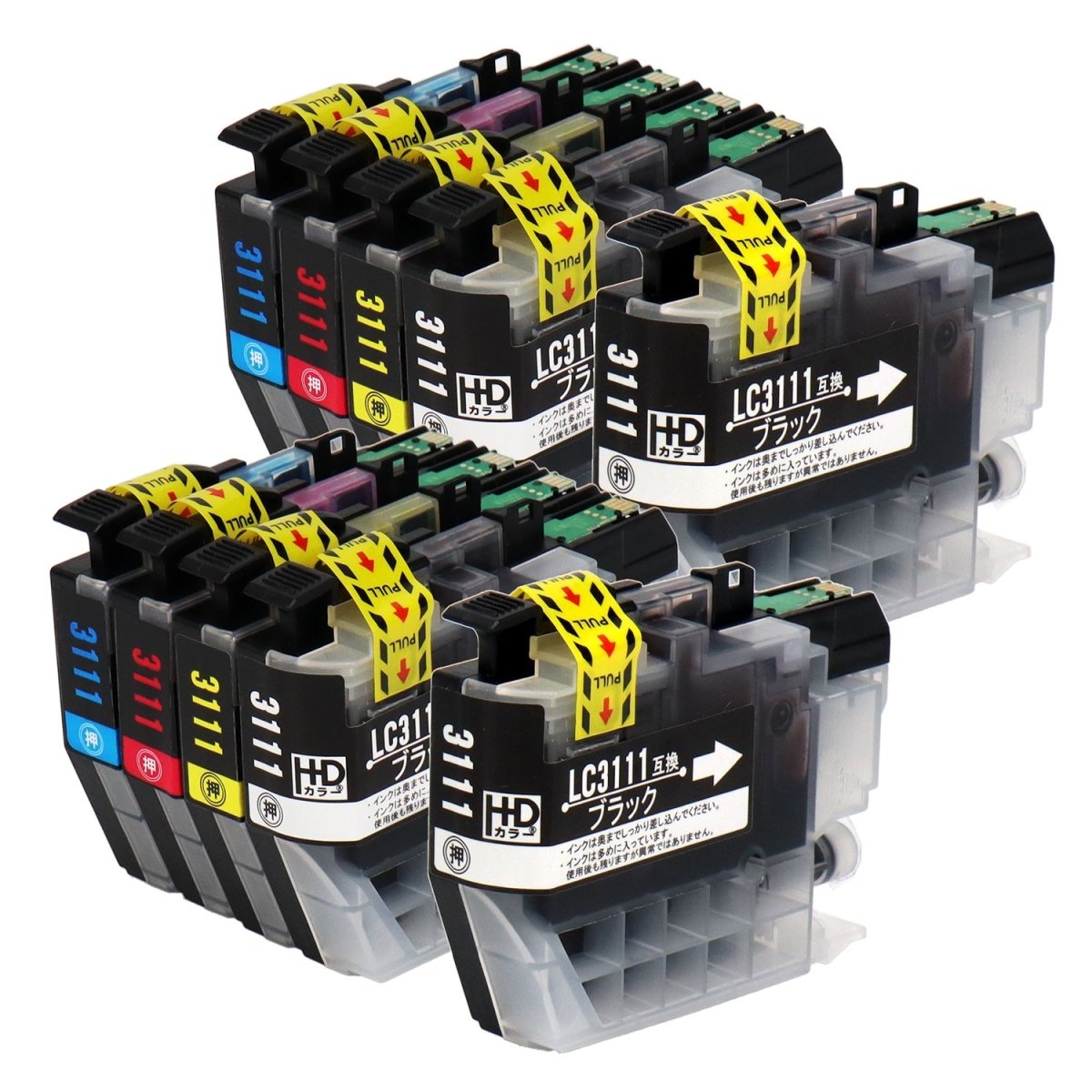 ブラザー用 LC3111 - 4PK 互換インク 4色セット