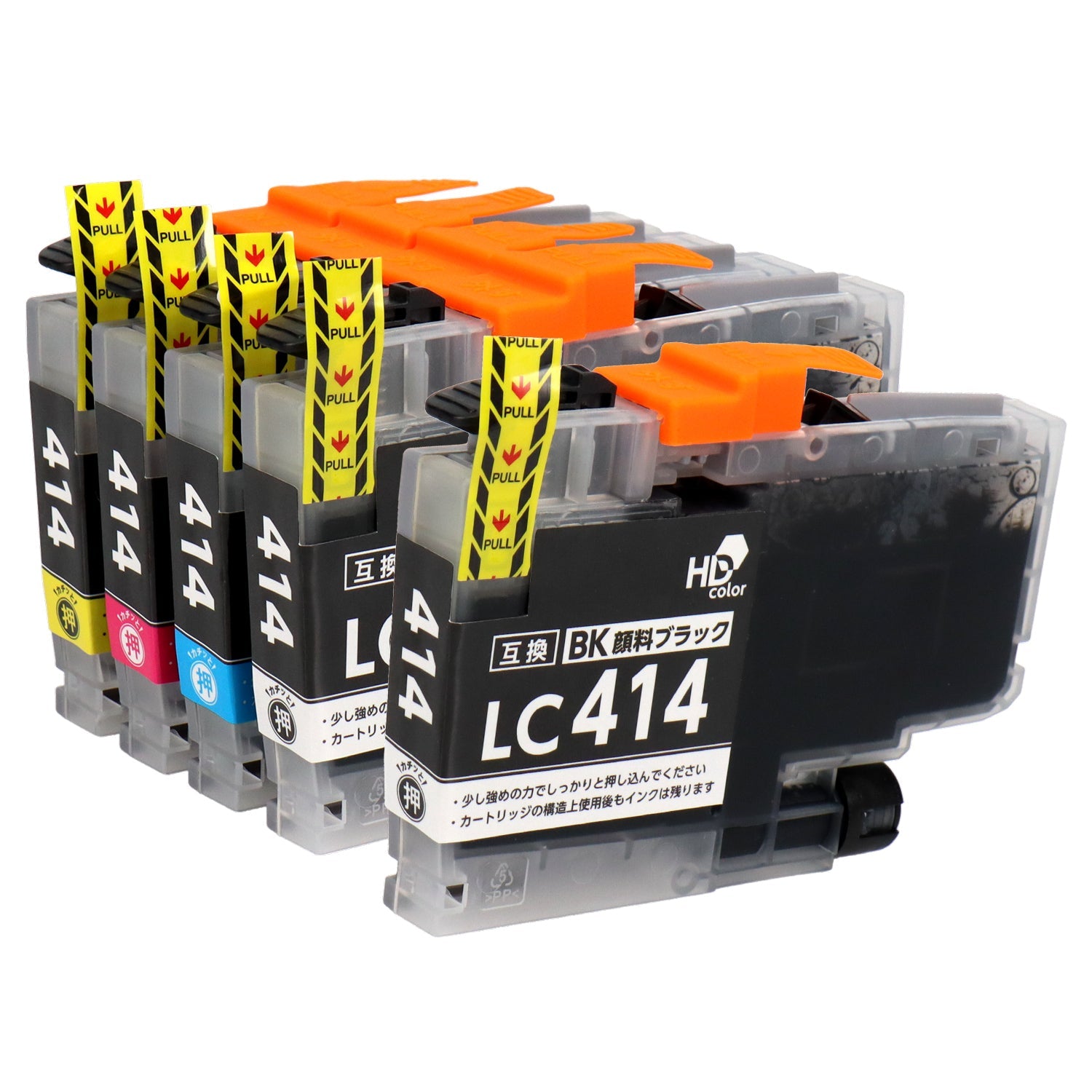 ブラザー用 LC414-4PK 互換インク 4色セット シリアルなし