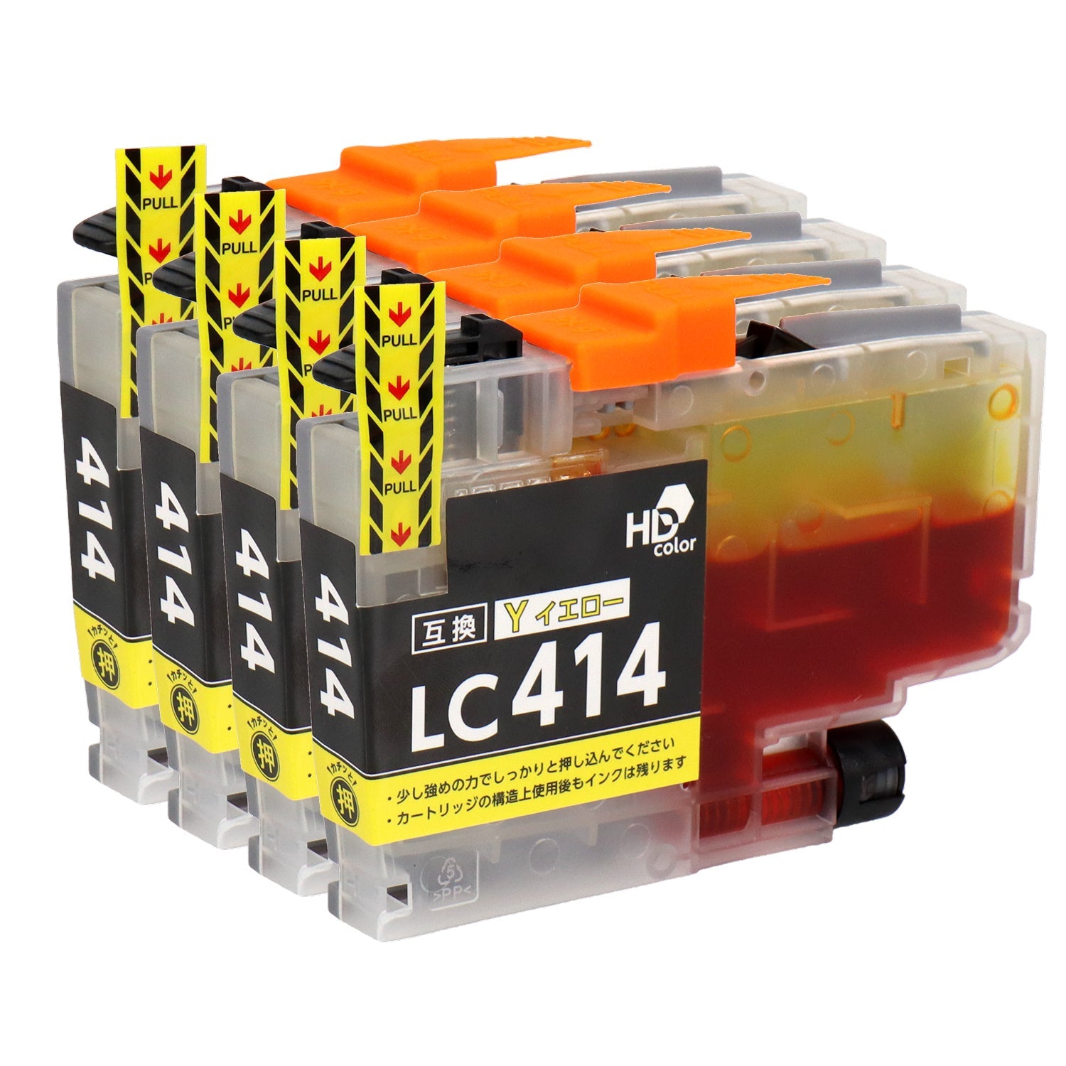 ブラザー用 LC414Y 互換インク イエロー シリアルなし