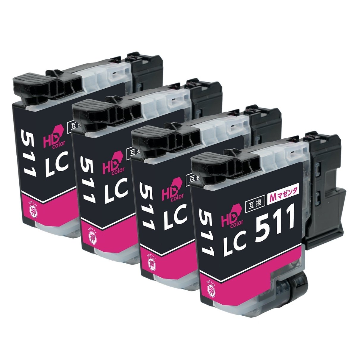 ブラザー用 LC511M 互換インク マゼンタ
