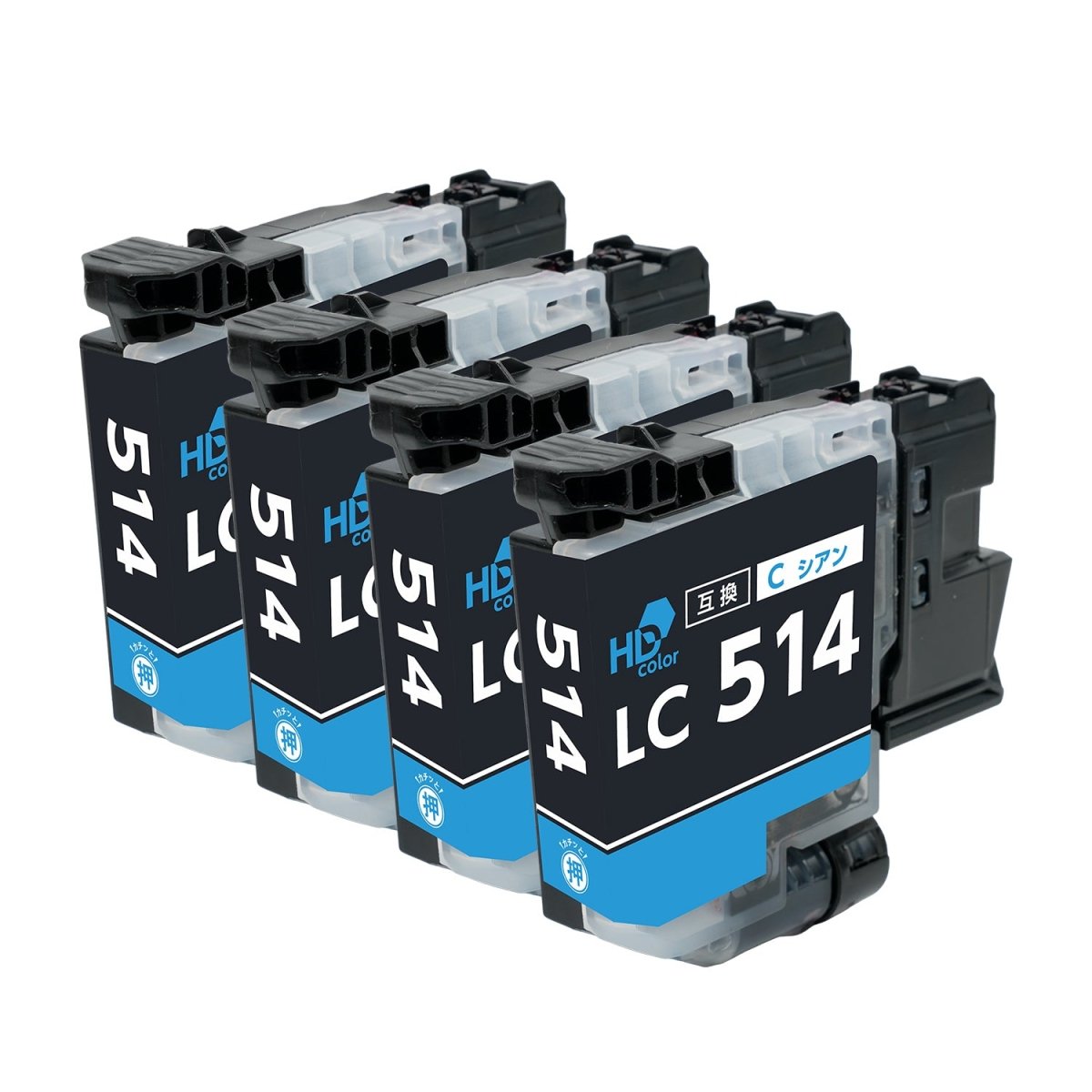ブラザー用 LC514C 互換インク シアン