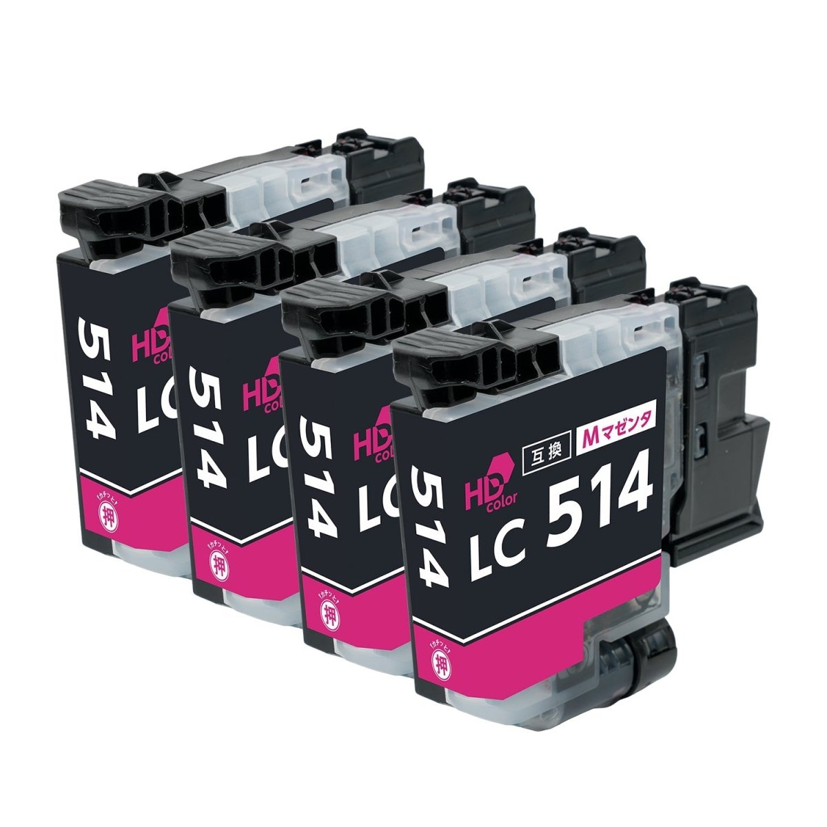 ブラザー用 LC514M 互換インク マゼンタ
