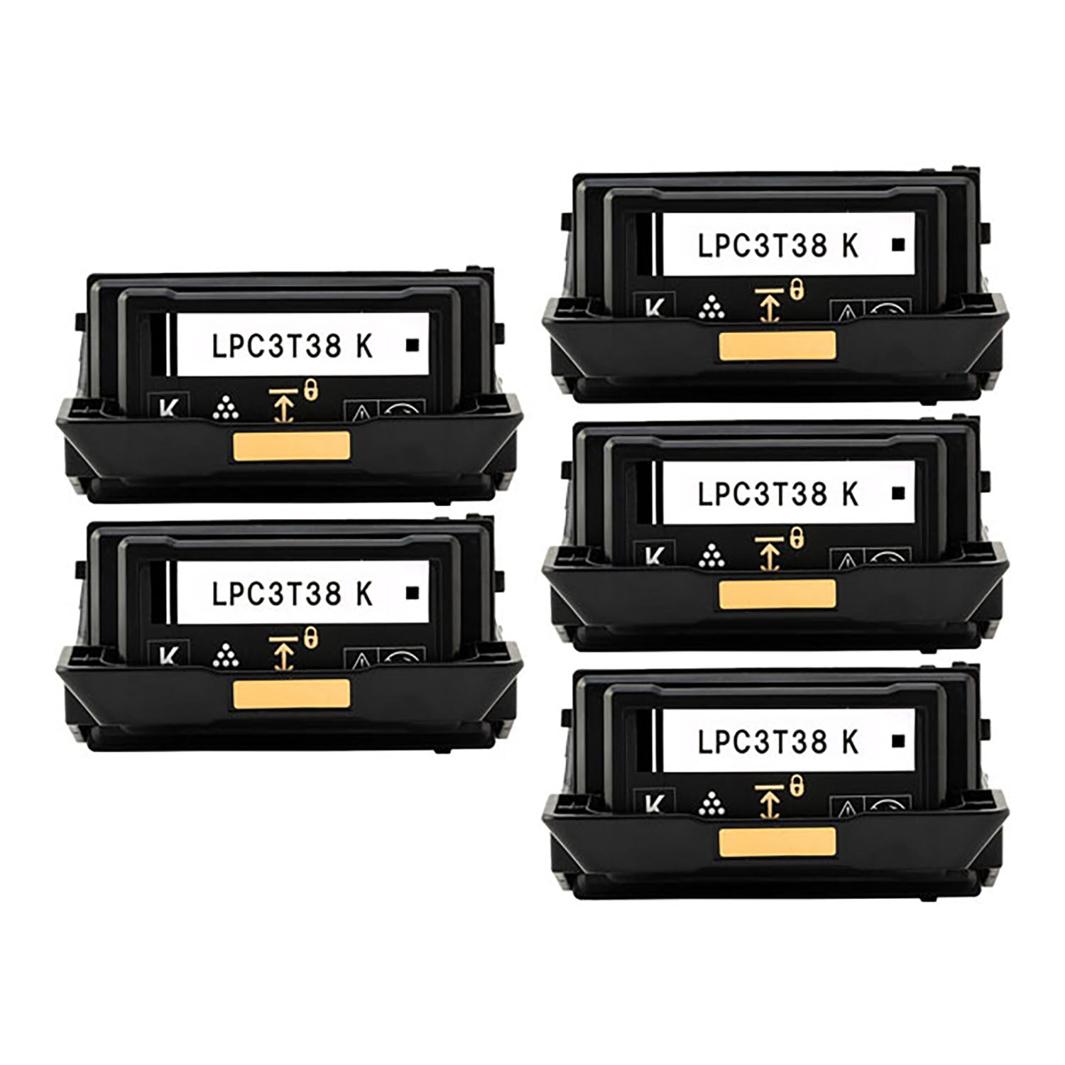 エプソン用 LPC3T38K 互換トナー ブラック Mサイズ