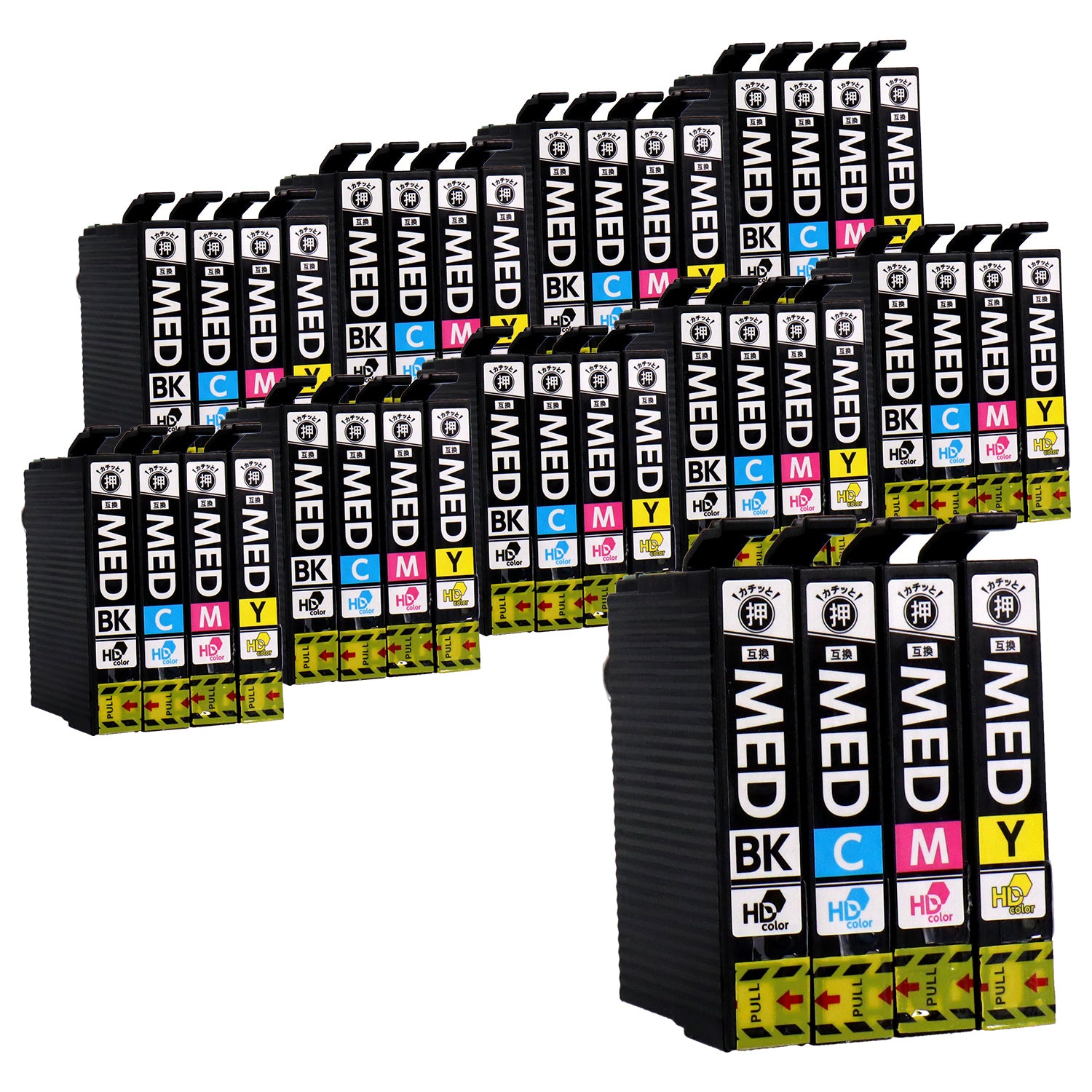 エプソン用 MED (メダマヤキ) 互換インク 4色セット