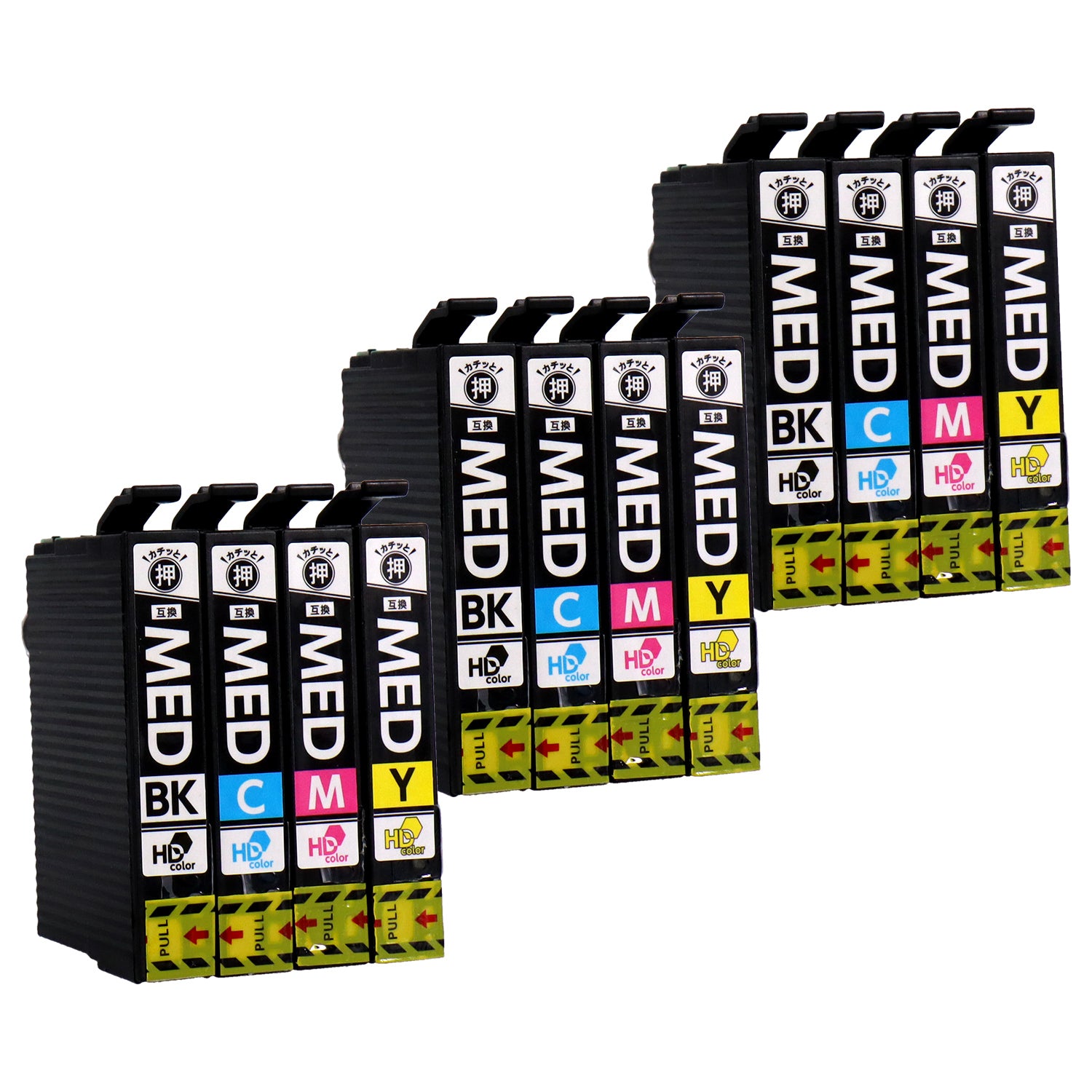 エプソン用 MED (メダマヤキ) 互換インク 4色セット