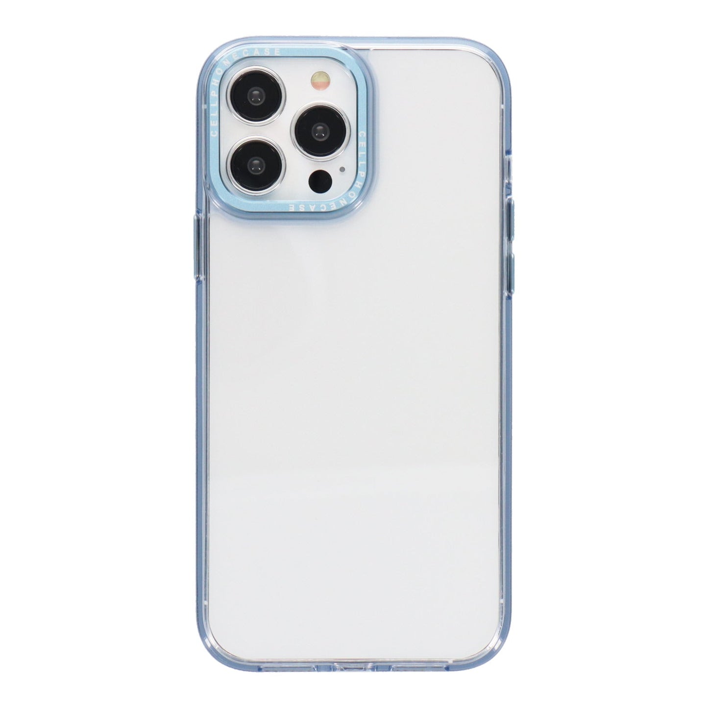 iPhoneケース カラーフレームクリアケース