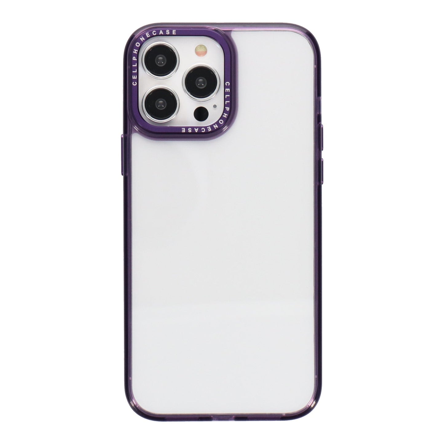 iPhoneケース カラーフレームクリアケース
