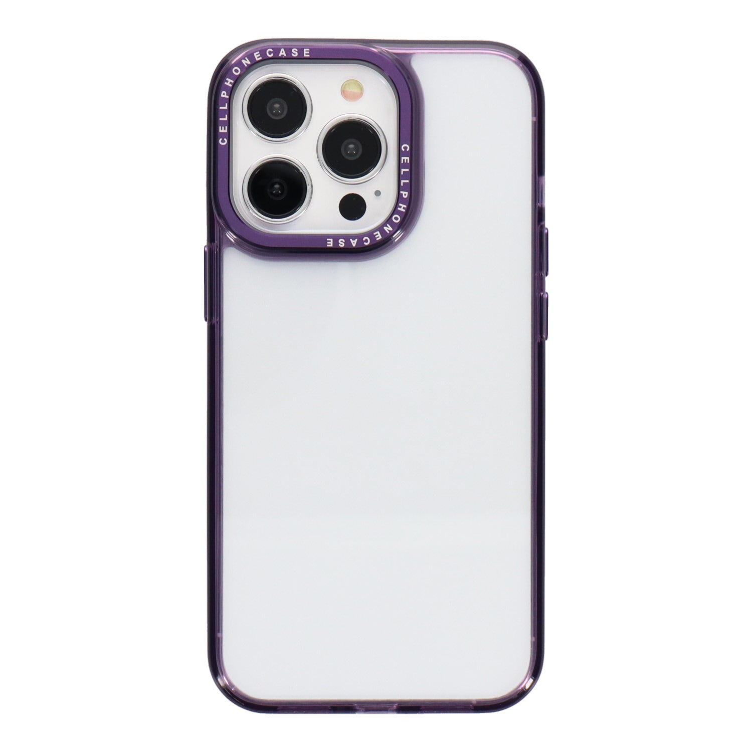 iPhoneケース カラーフレームクリアケース