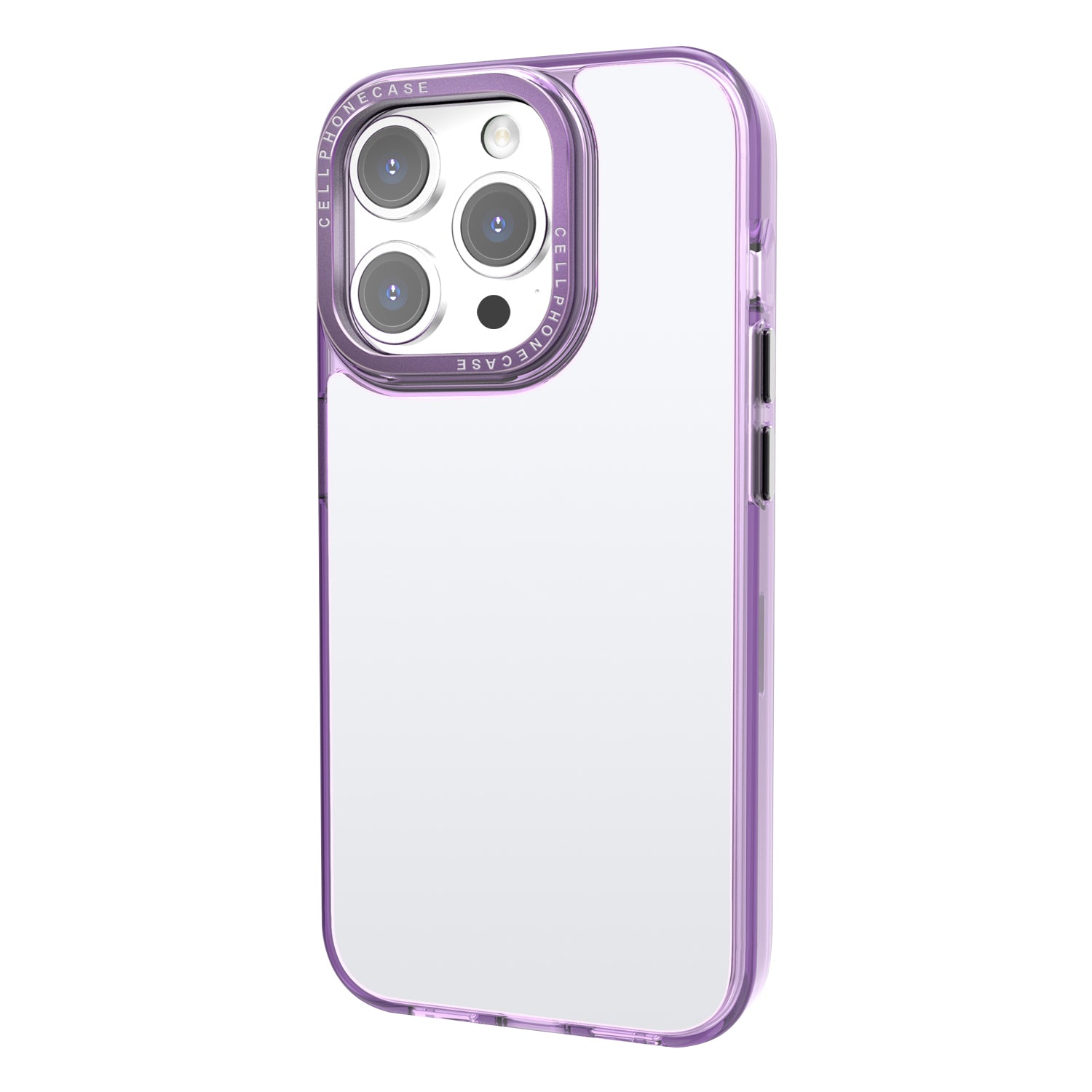 iPhoneケース カラーフレームクリアケース