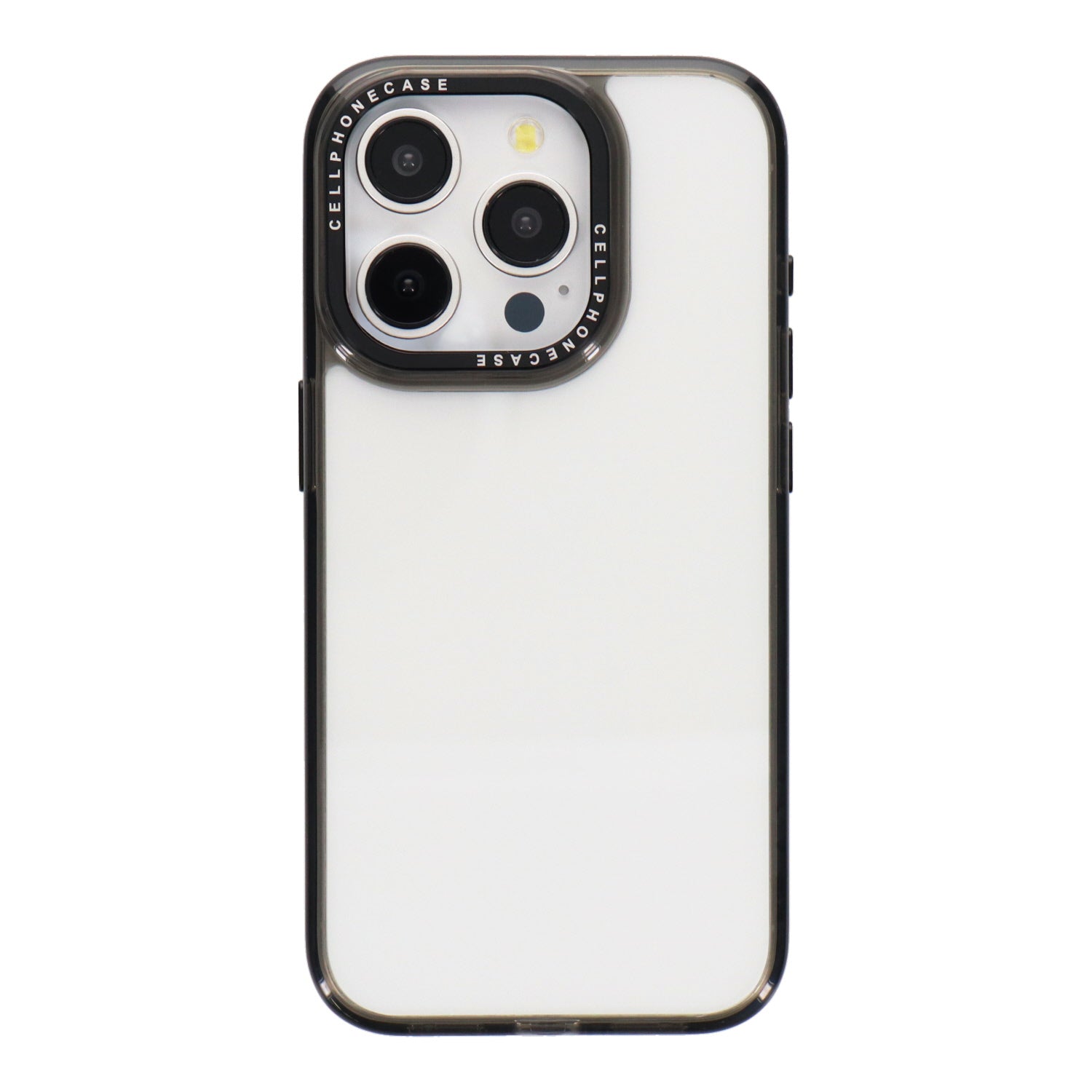 iPhoneケース カラーフレームクリアケース