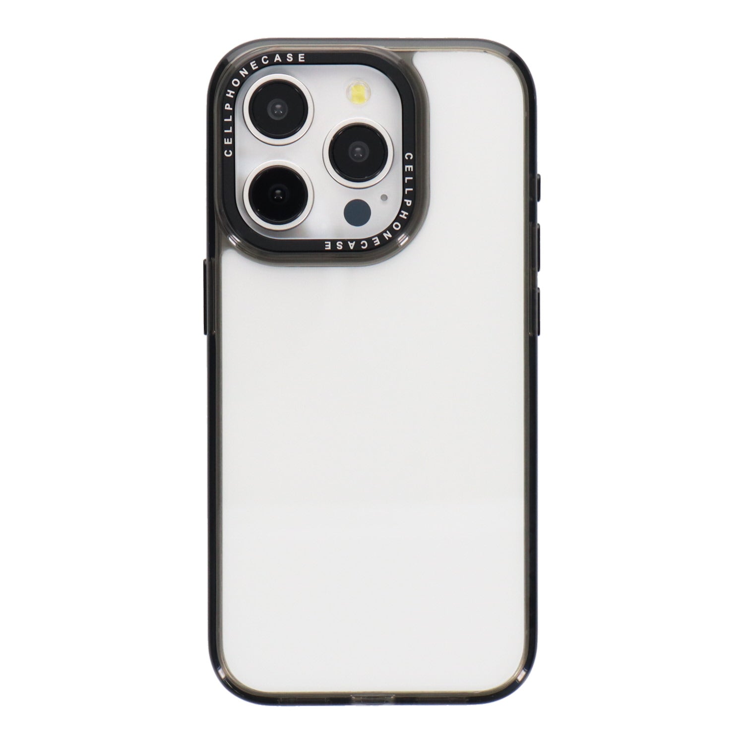 iPhoneケース カラーフレームクリアケース