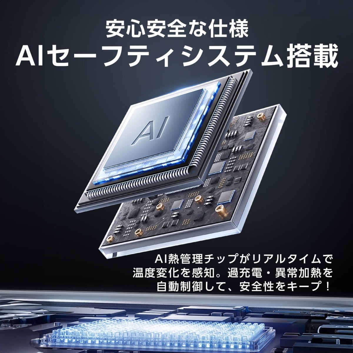 超高速ハンディファン 100段階の無段階風量コントロール 大容量バッテリー搭載