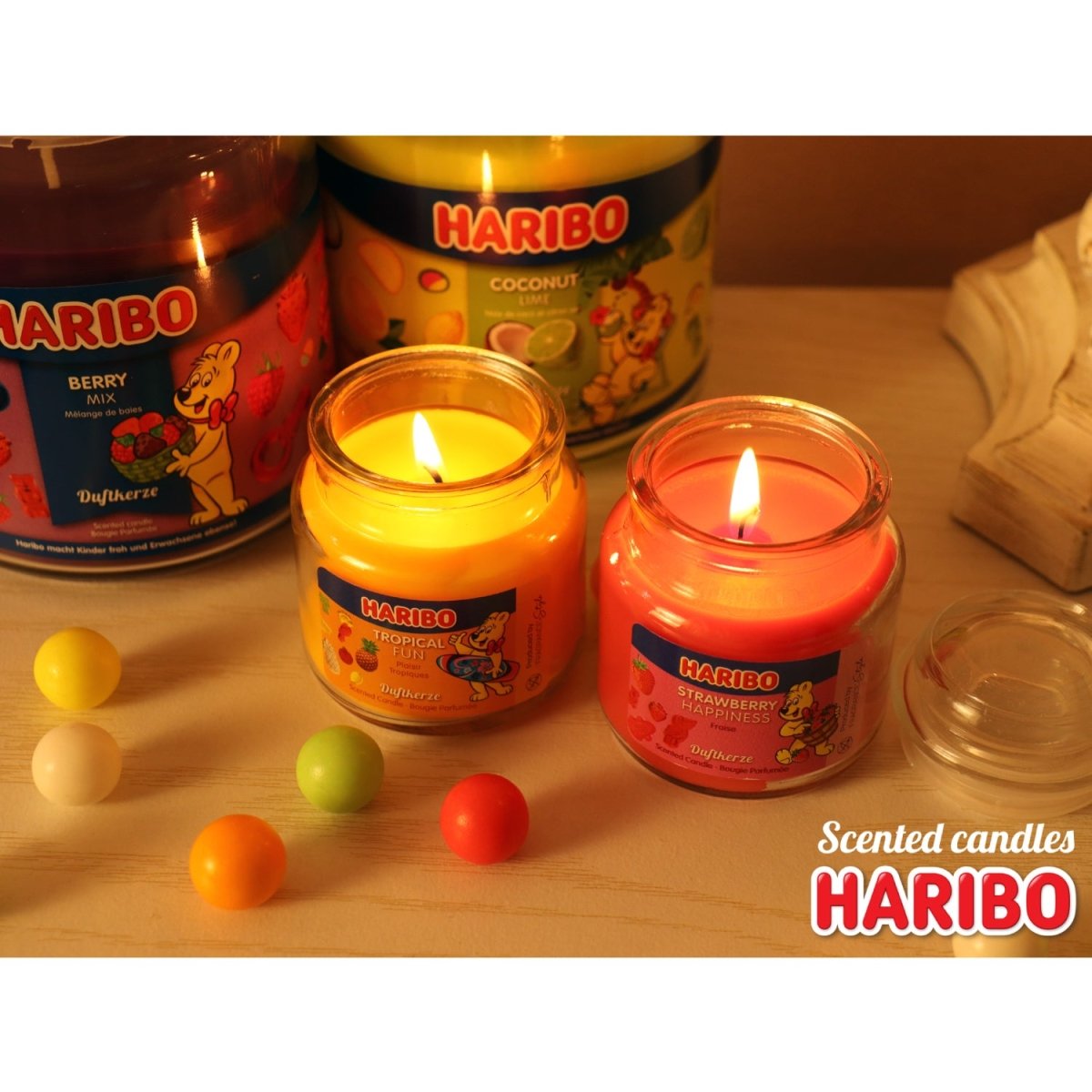 HARIBO Candle(ハリボーキャンドル)アロマキャンドル Mジャー