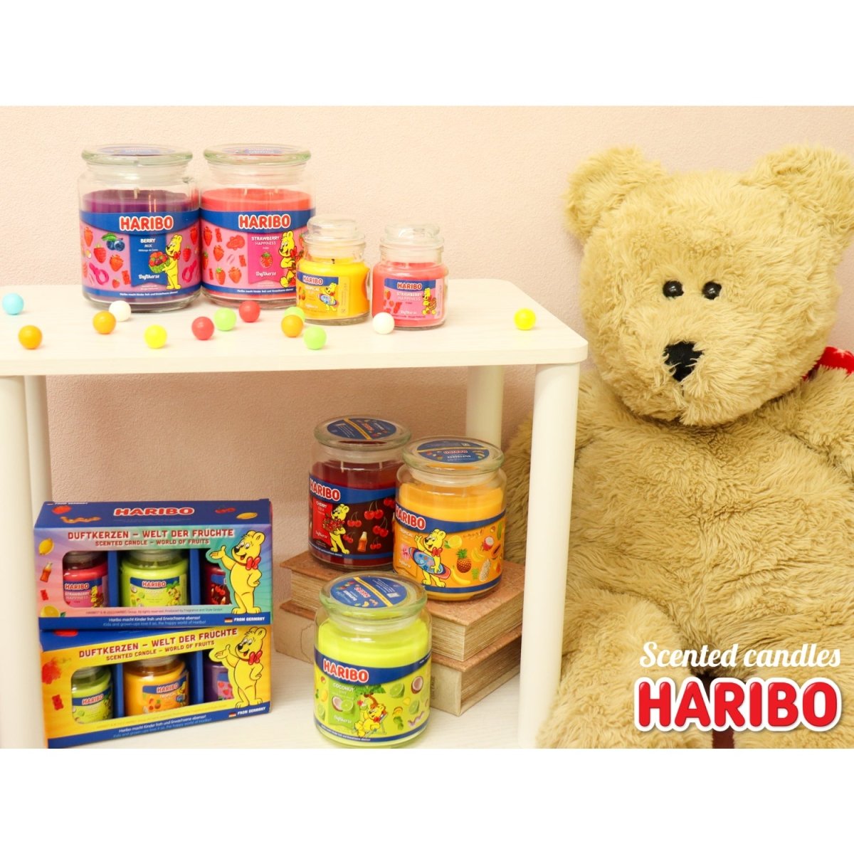 HARIBO Candle(ハリボーキャンドル)アロマキャンドル セレクトセット