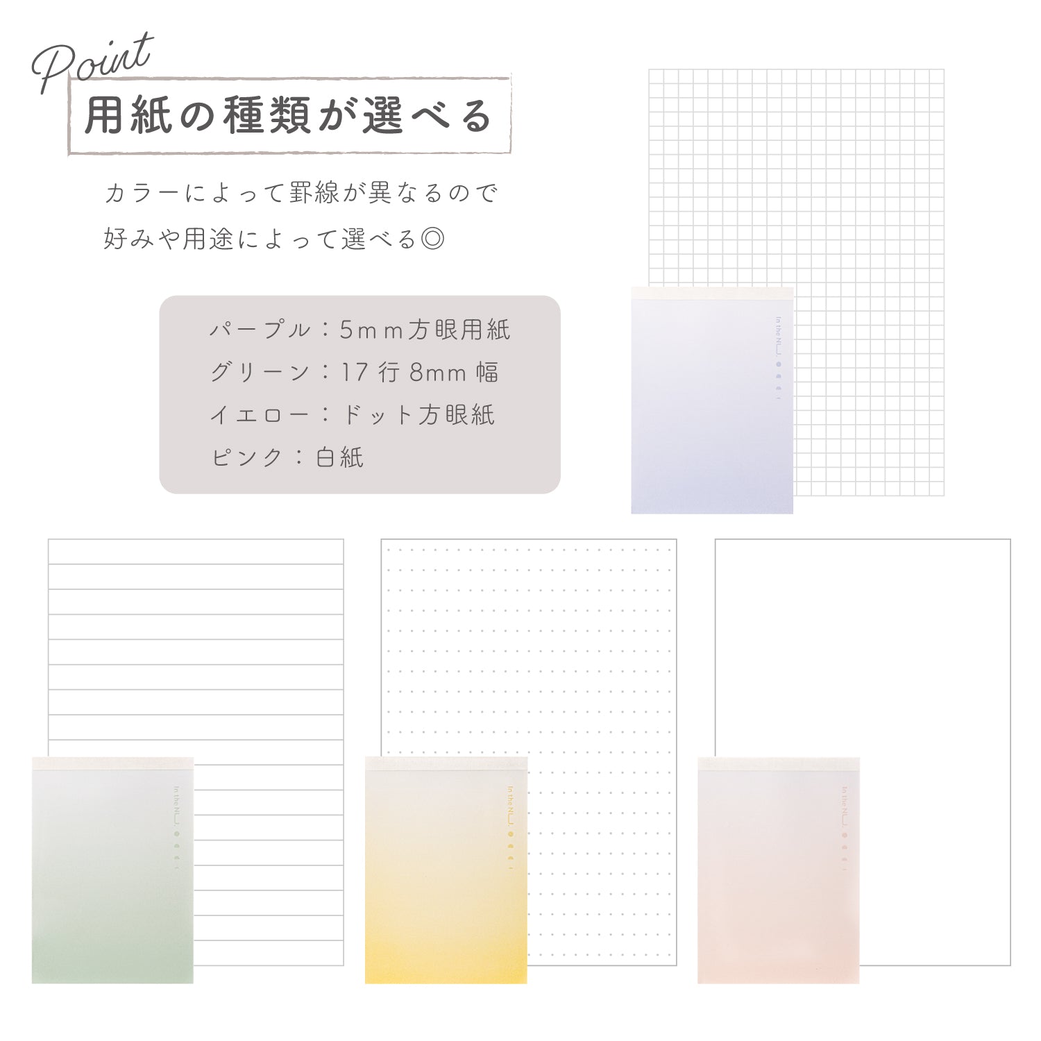 Nusign メモパッド A6サイズ 60枚