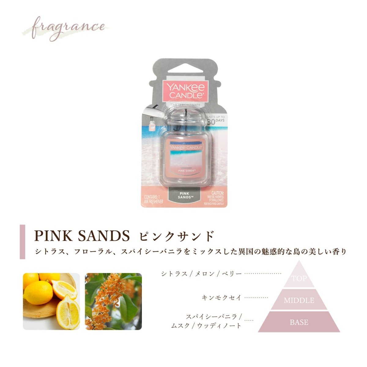 YANKEE CANDLE(ヤンキーキャンドル) ネオカージャー 車用芳香剤 好きな香りを3つ選べるセット