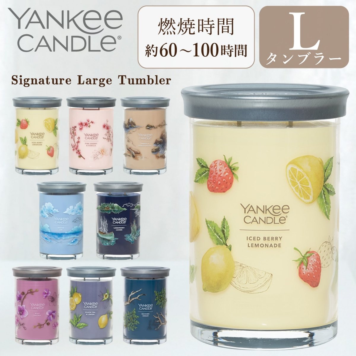 YANKEE CANDLE(ヤンキーキャンドル)アロマキャンドル シグネチャータンブラー2ウィック