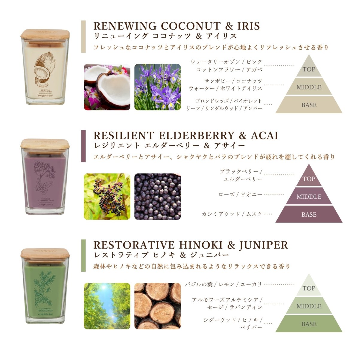 YANKEE CANDLE(ヤンキーキャンドル)アロマキャンドル Well Living Lジャー