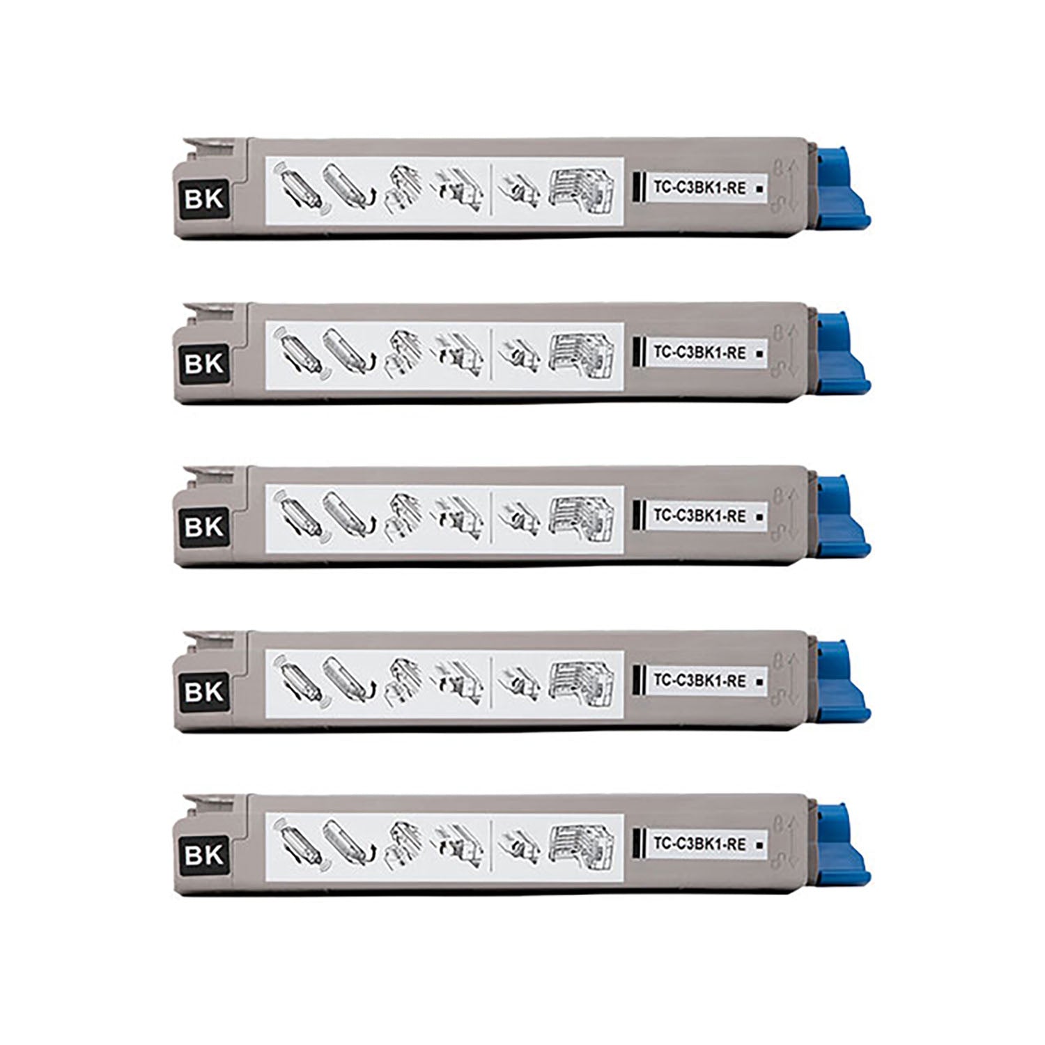 OKI用 TC-C3BK1 リサイクルトナー ブラック