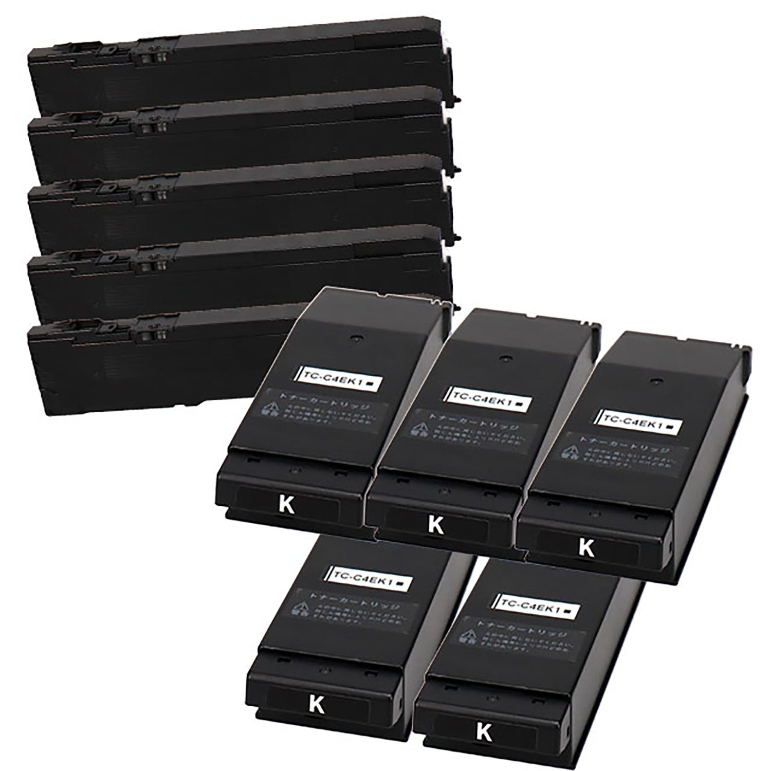 OKI用 TC-C4EK1 互換トナー ブラック 廃トナーボックス付