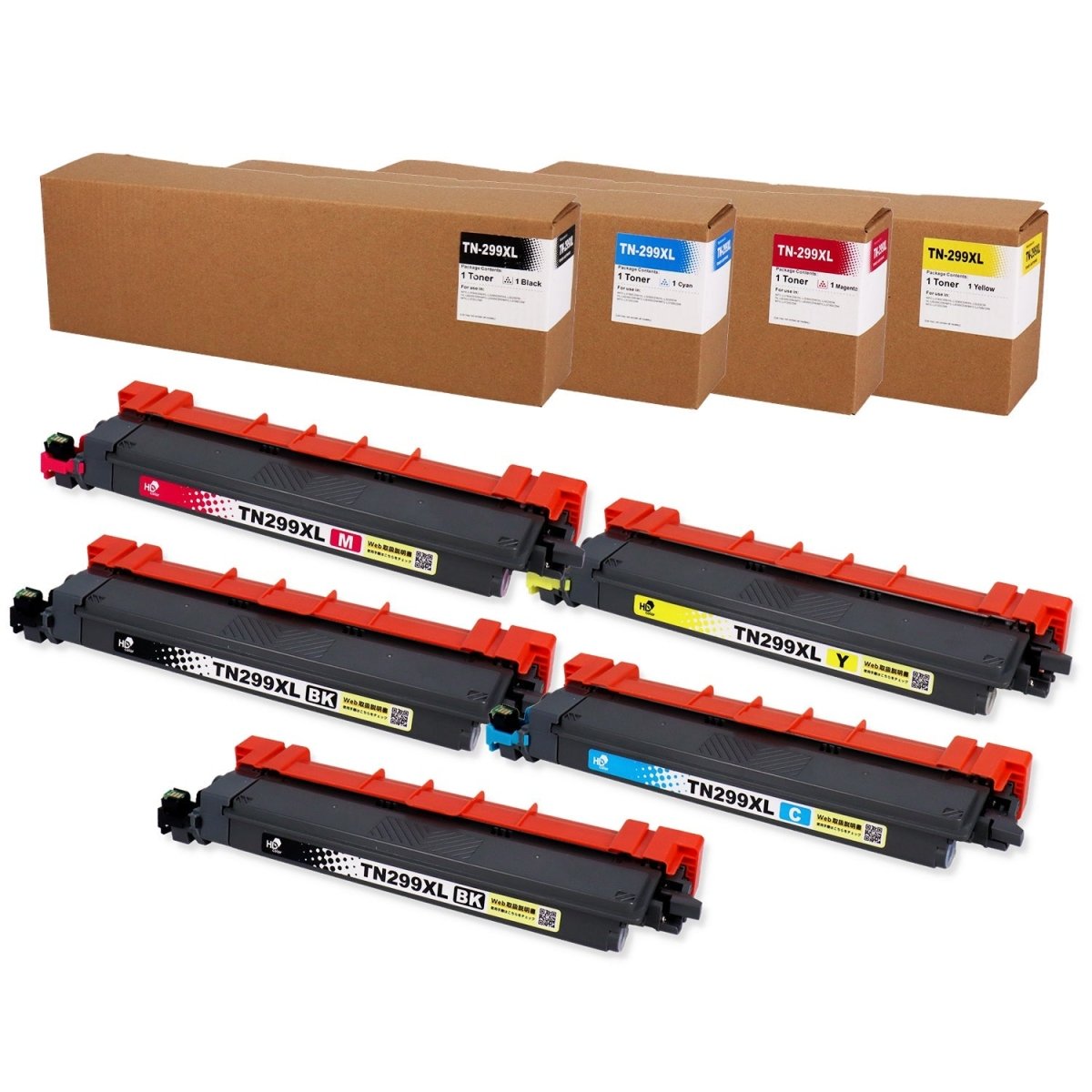 ブラザー用 TN299XL 互換トナー 4色セット 大容量