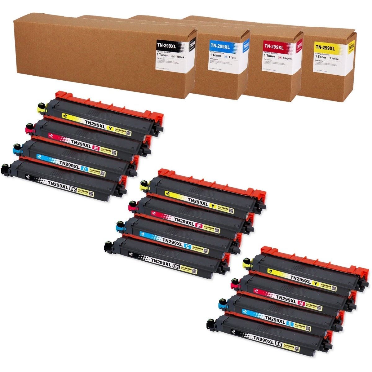 ブラザー用 TN299XL 互換トナー 4色セット 大容量