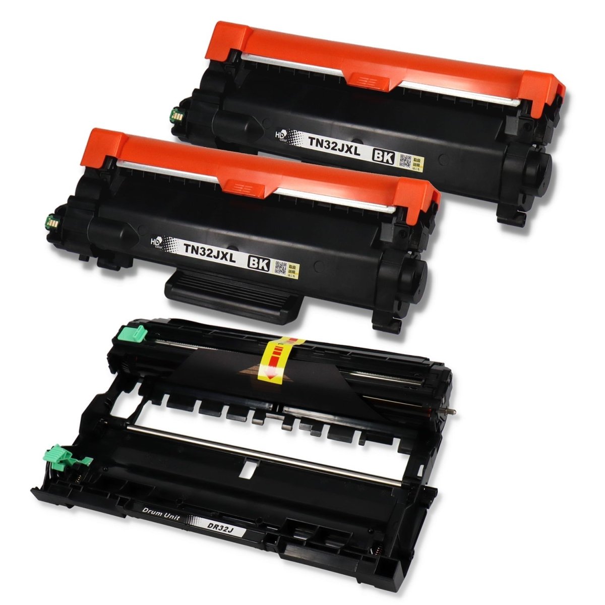 ブラザー用 TN32JXL 大容量 互換トナー+DR32J 互換ドラムユニットのセット