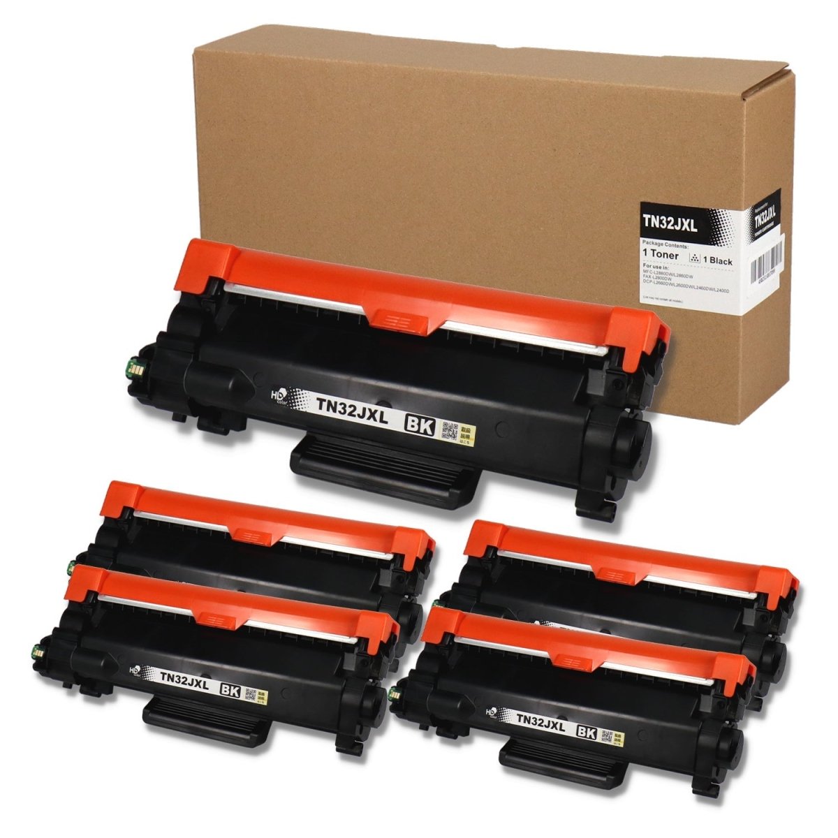 ブラザー用 TN32JXL 互換トナー ブラック 大容量