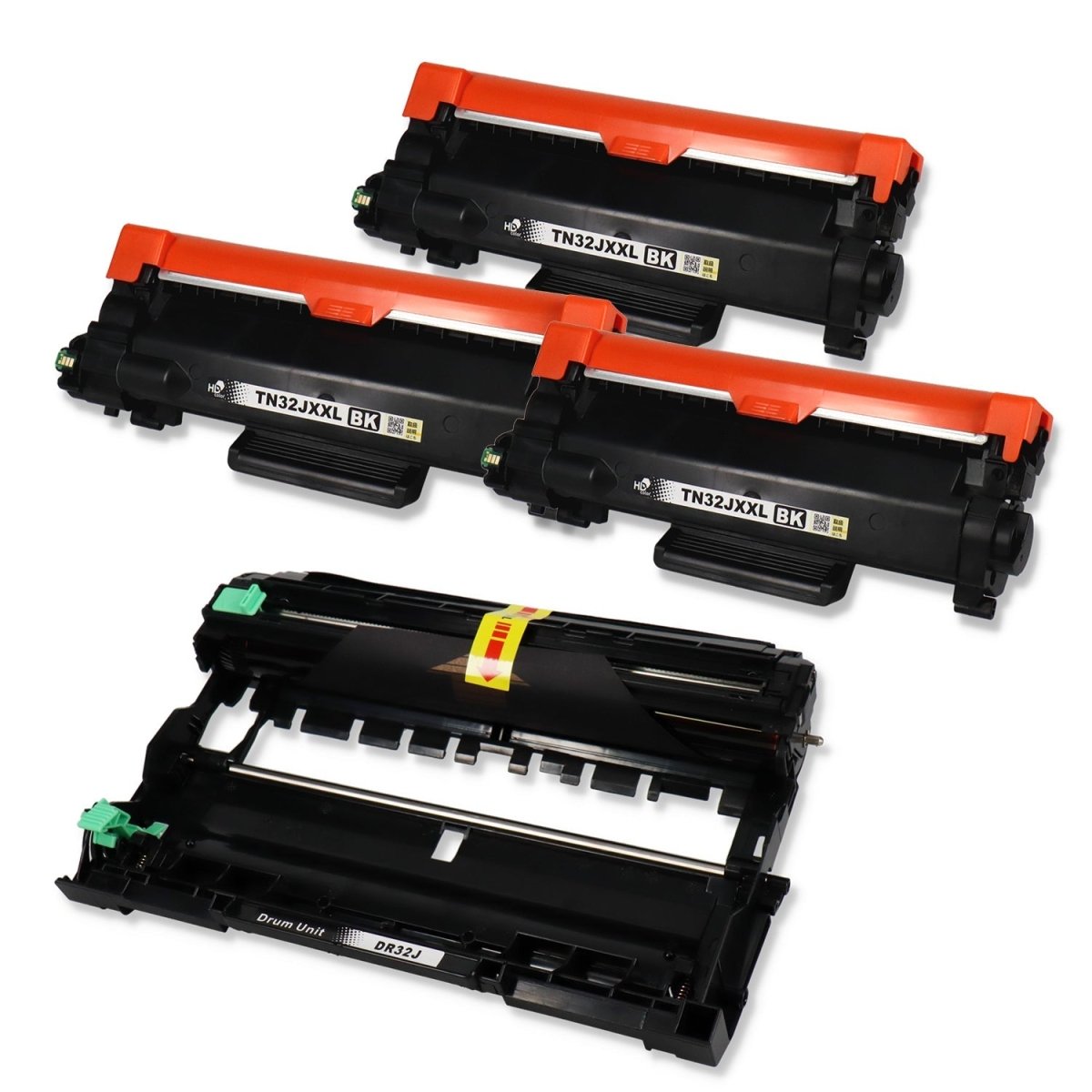 ブラザー用 TN32JXXL 超・大容量 互換トナー+DR70J 互換ドラムユニットのセット