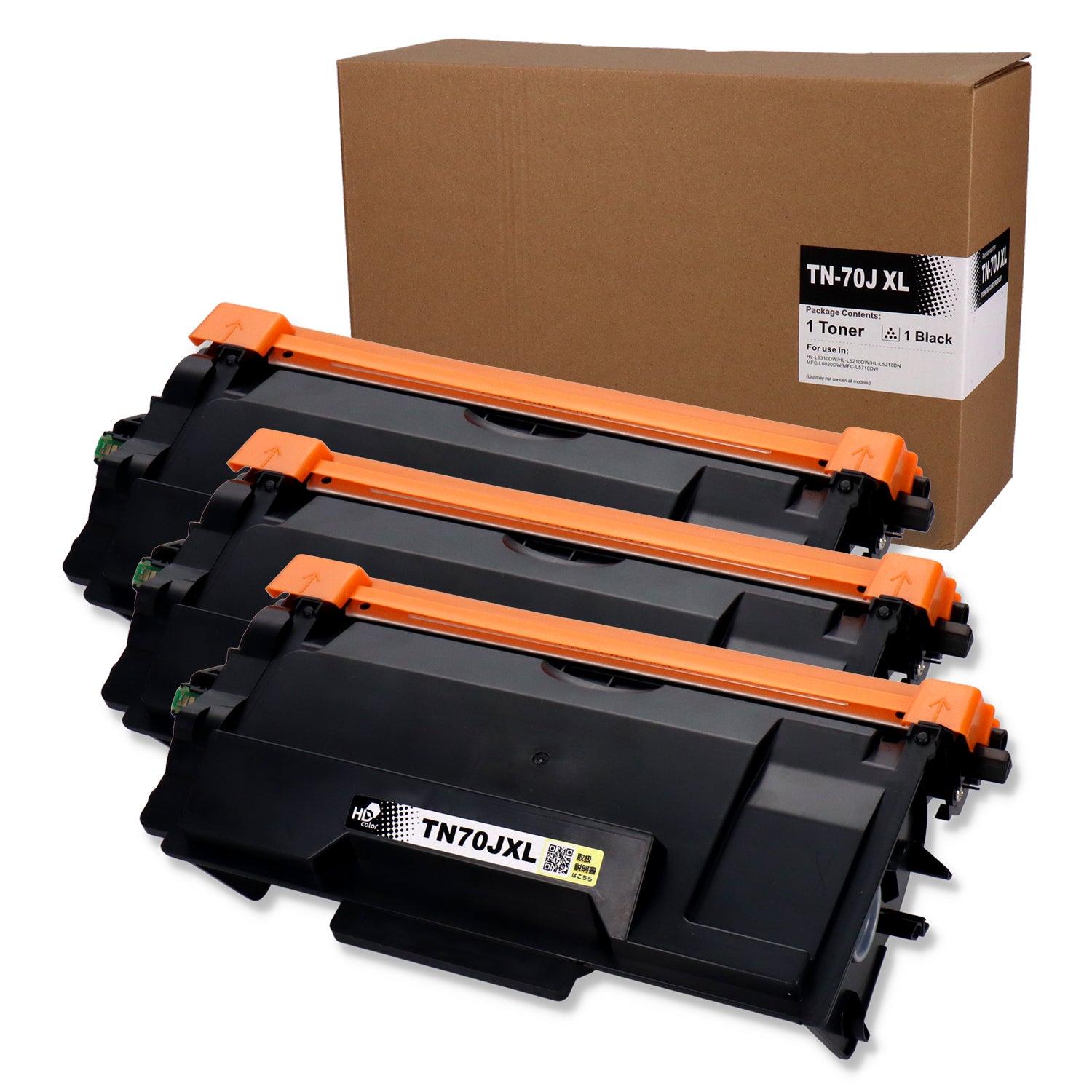 ブラザー用 TN70JXL 互換トナー ブラック 大容量