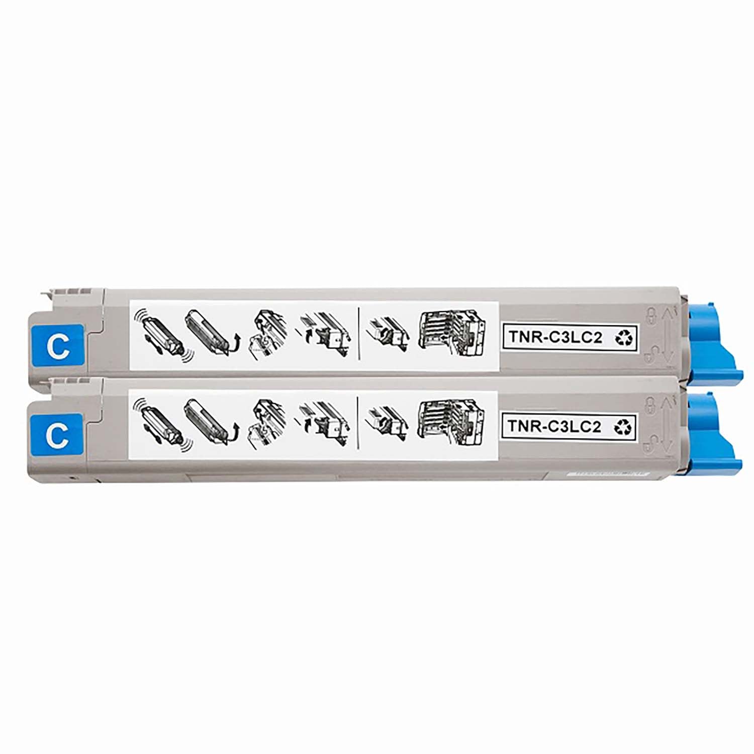 OKI用 TNR-C3LC2 リサイクルトナー シアン