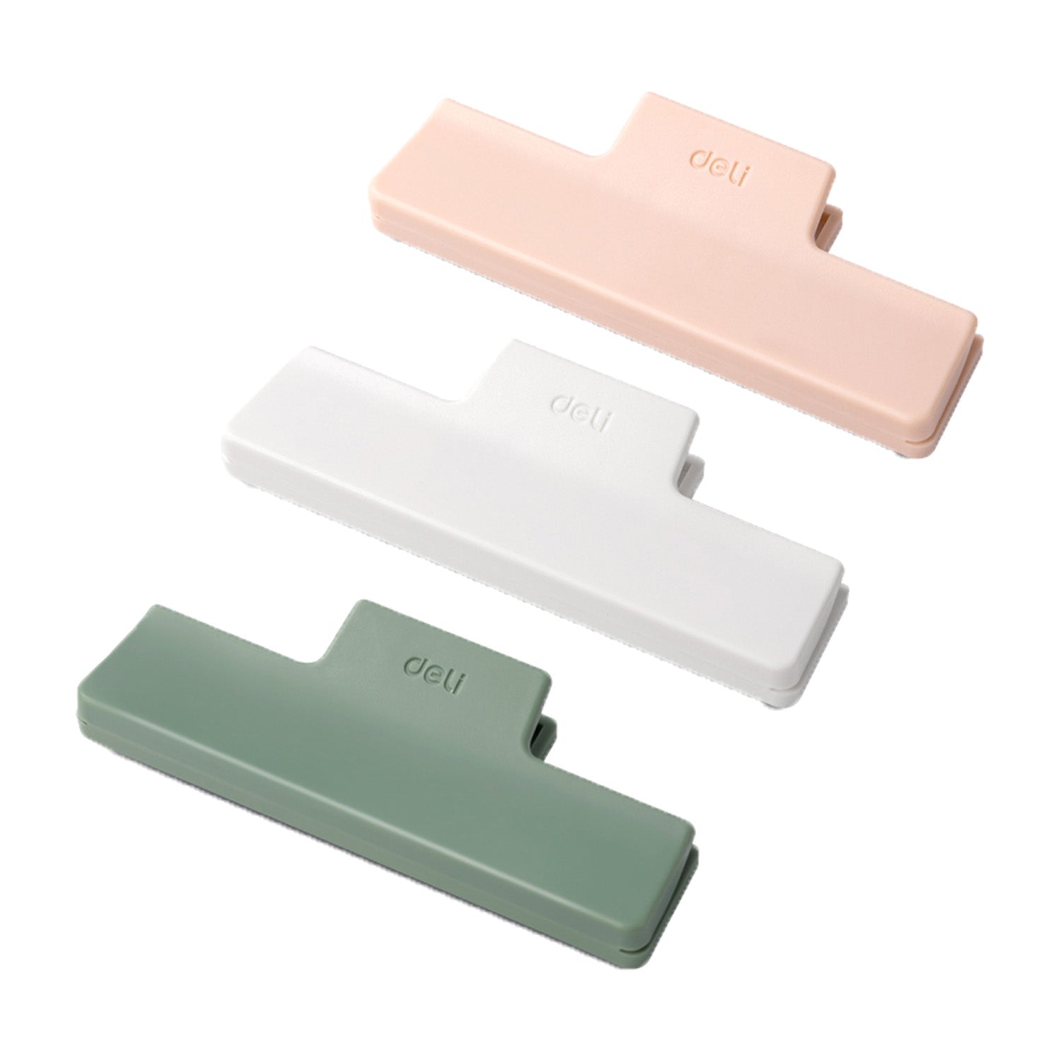 deli 多機能クリップ(中) 好きな色を3つ選べるセット