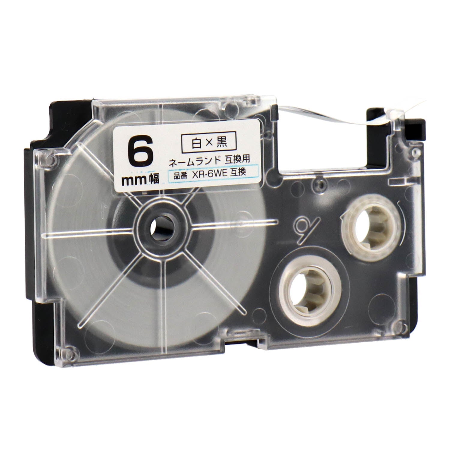 エスコ EA761DS-64 46mmテープカートリッジ白 EA761DS64 - ラベルライター