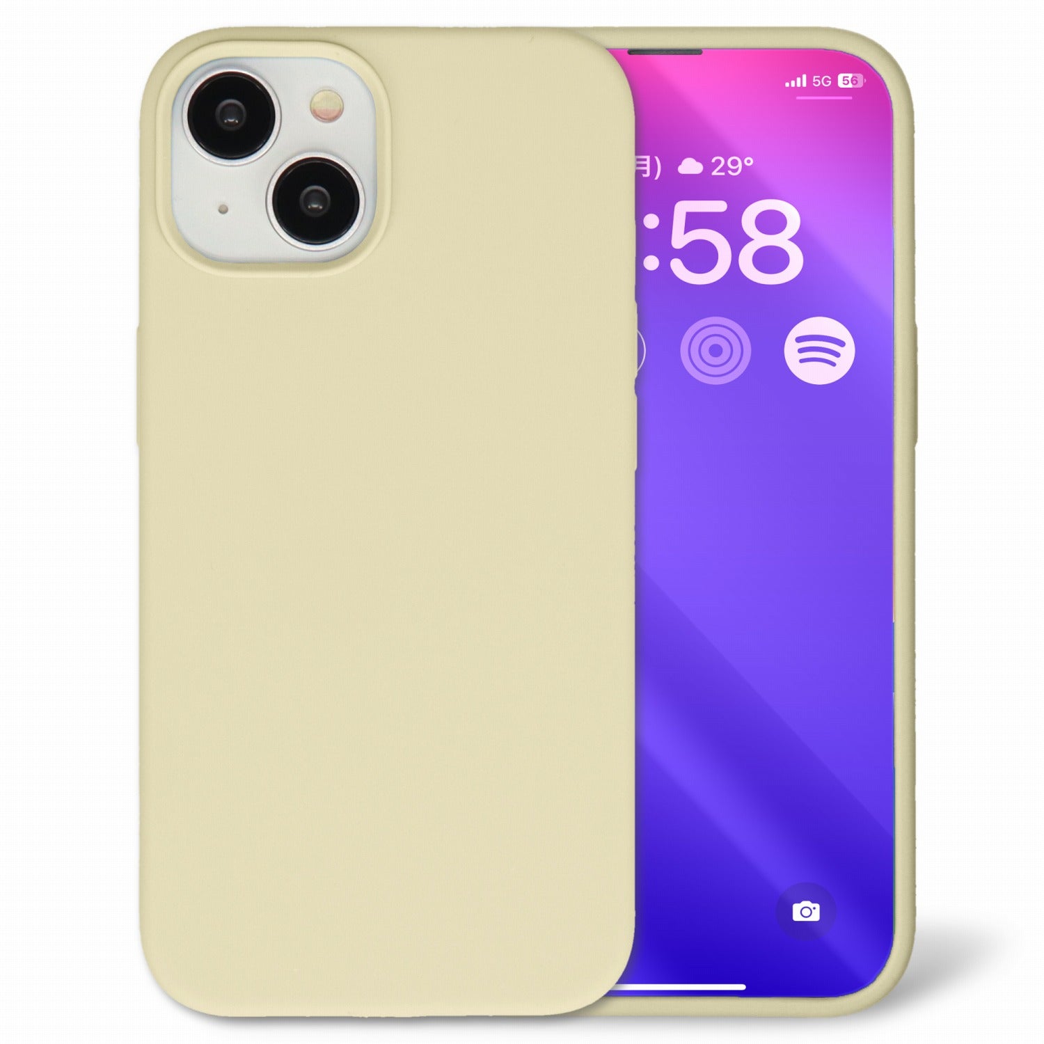 iPhone用 シリコンスマホケース