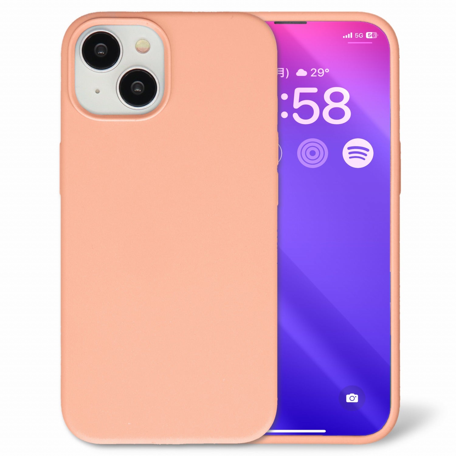 iPhone用 シリコンスマホケース