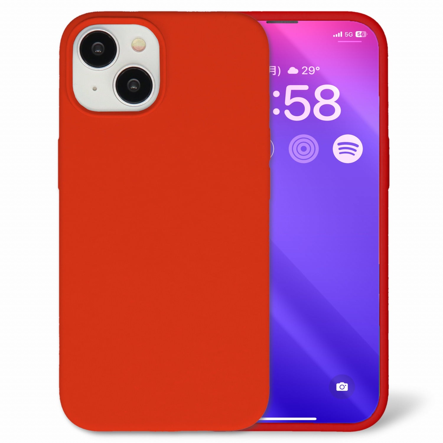 iPhone用 シリコンスマホケース