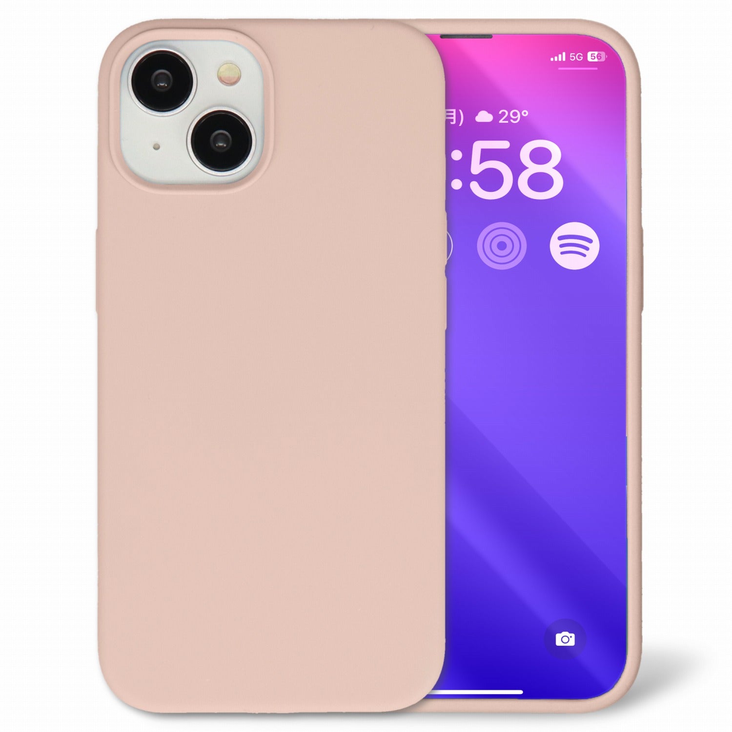 iPhone用 シリコンスマホケース