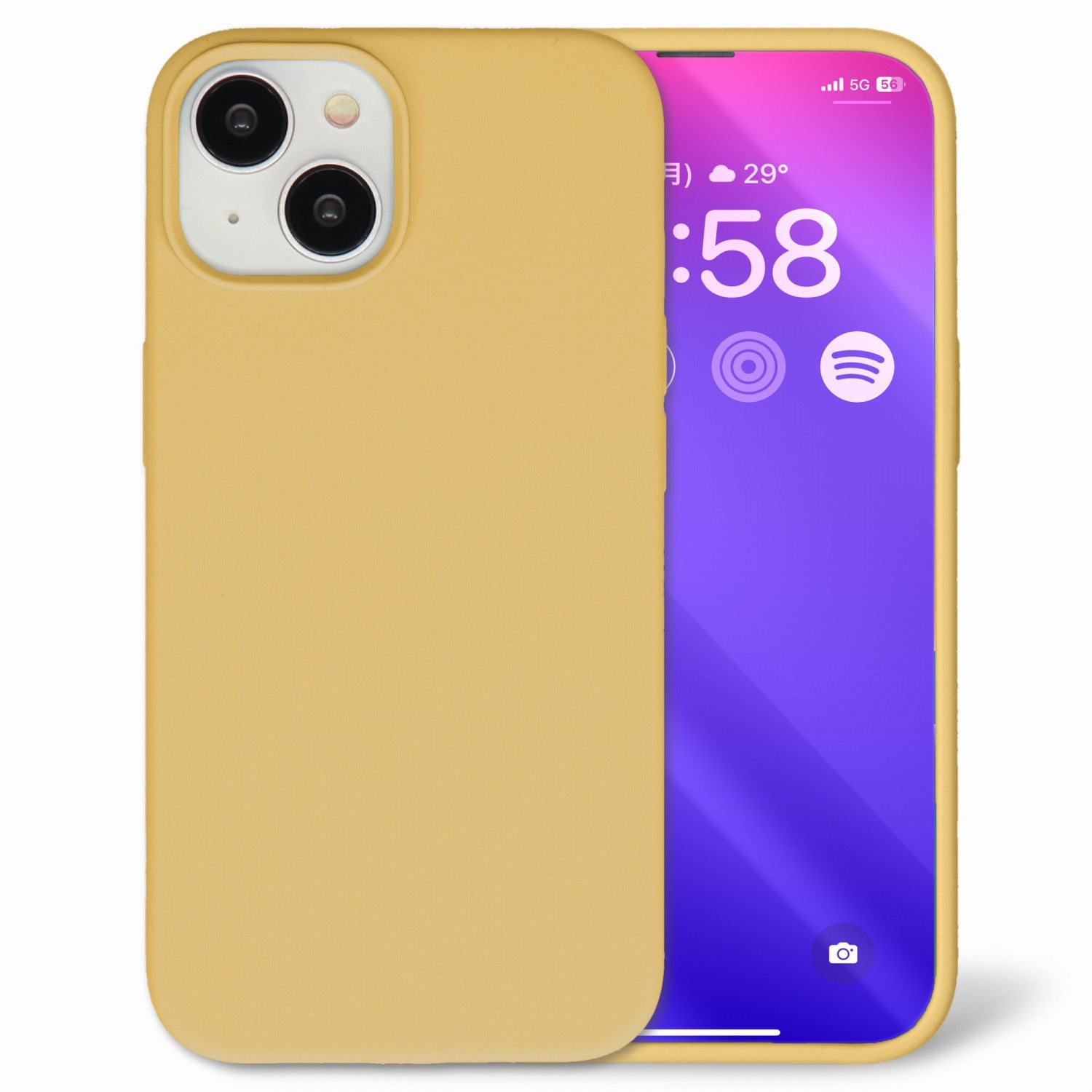 iPhone用 シリコンスマホケース