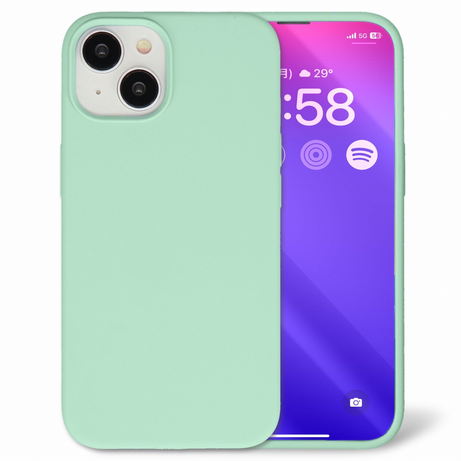 iPhone用 シリコンスマホケース